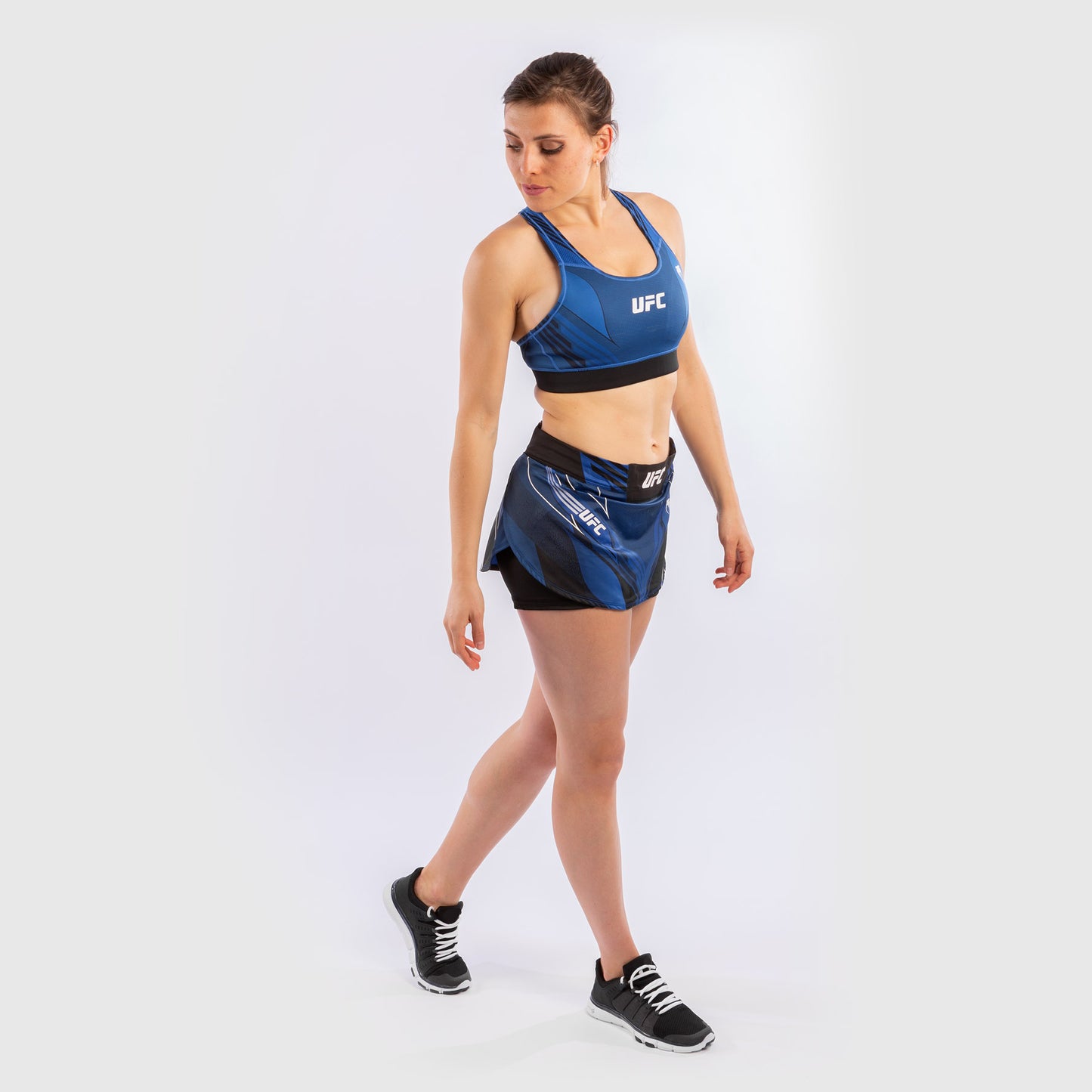 UFC Venum Authentic Fight Night 女士格斗短裤 – 蓝色