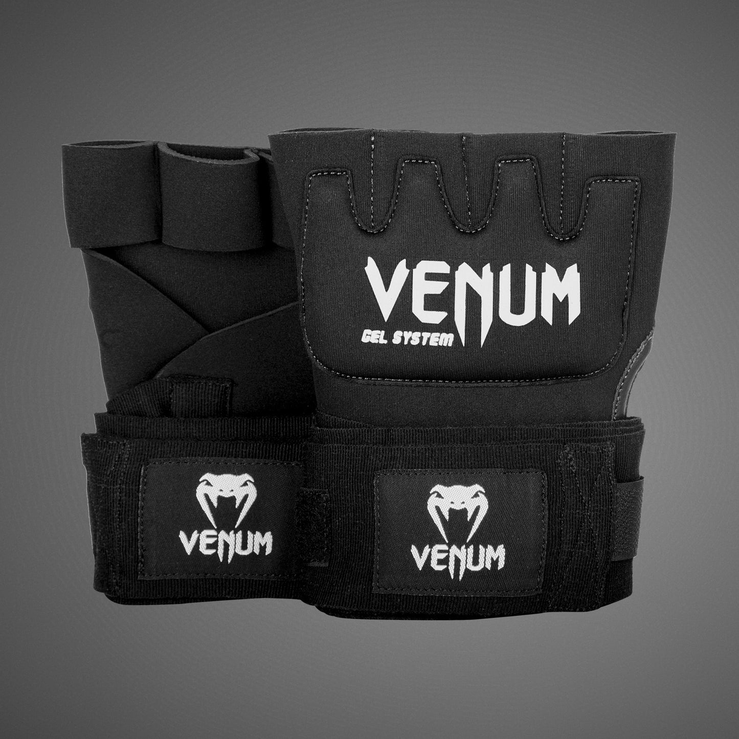 Venum Kontact Gel 绷带（均码）– 黑色