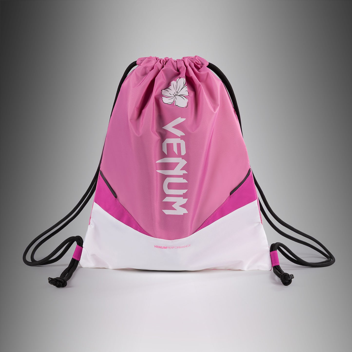 Venum Evo 2 花卉束口包 (10-15L) – 糖果粉/白色