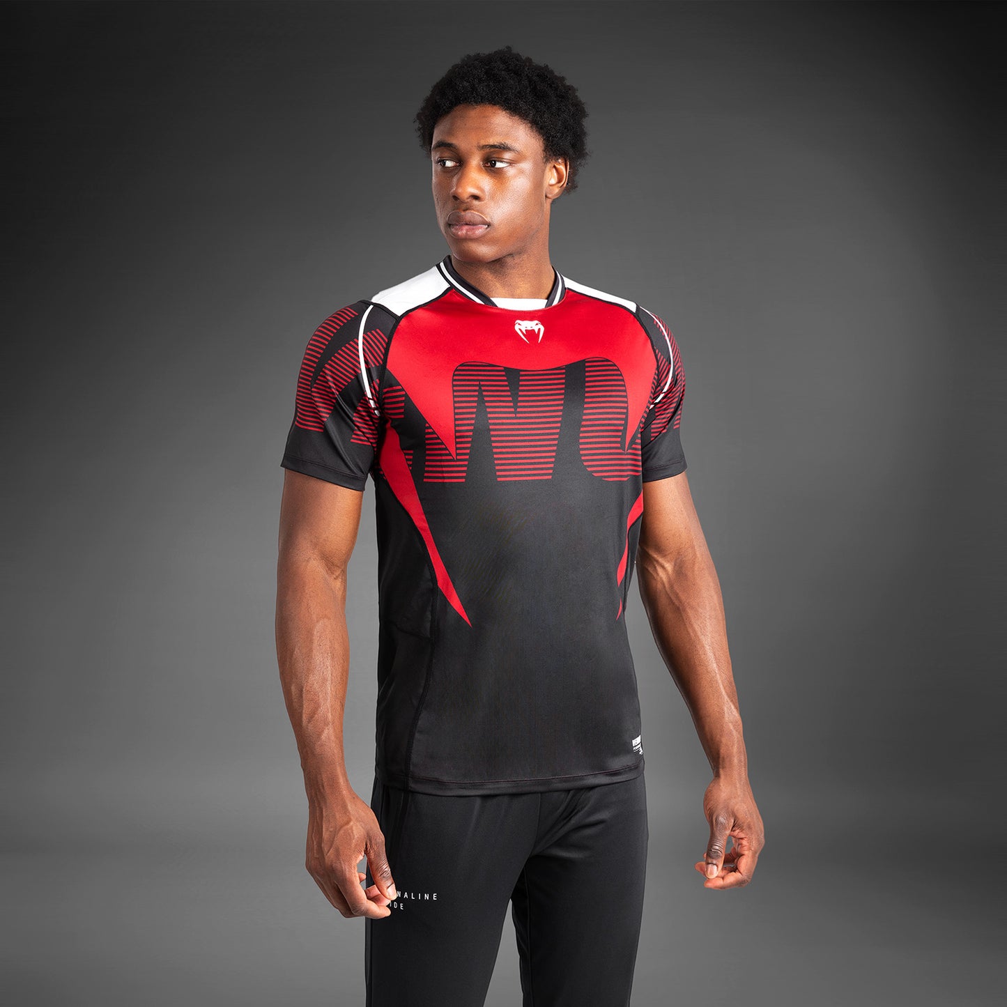 Venum Adrenaline 男士 Dry Tech T恤 – 红色