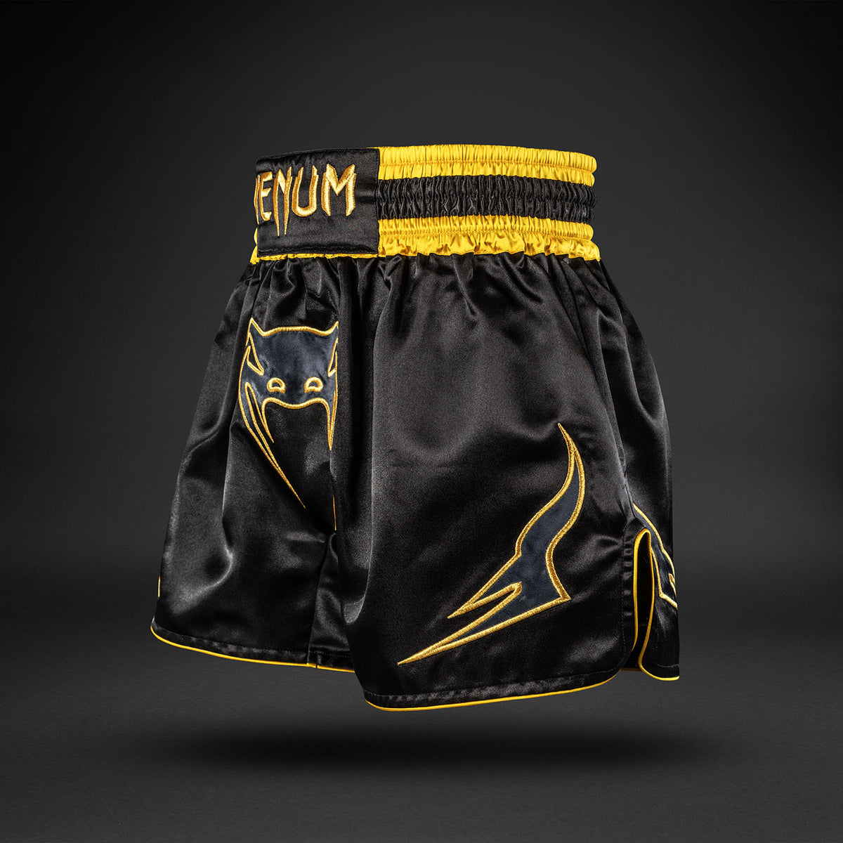 Venum Bangkok Fury 泰拳短裤 - 黑色/金色