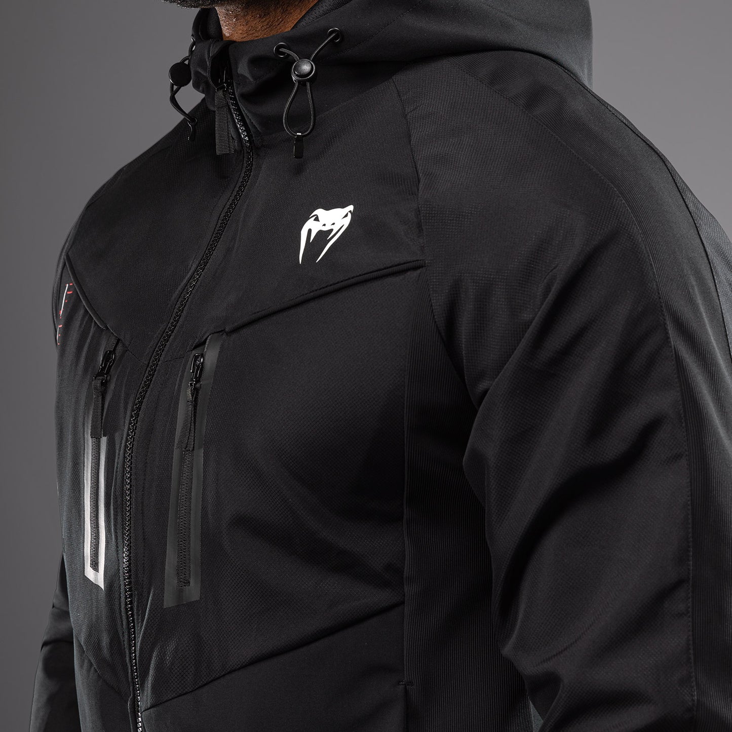 Venum Tactical XT 运动夹克 – 黑色/火红色
