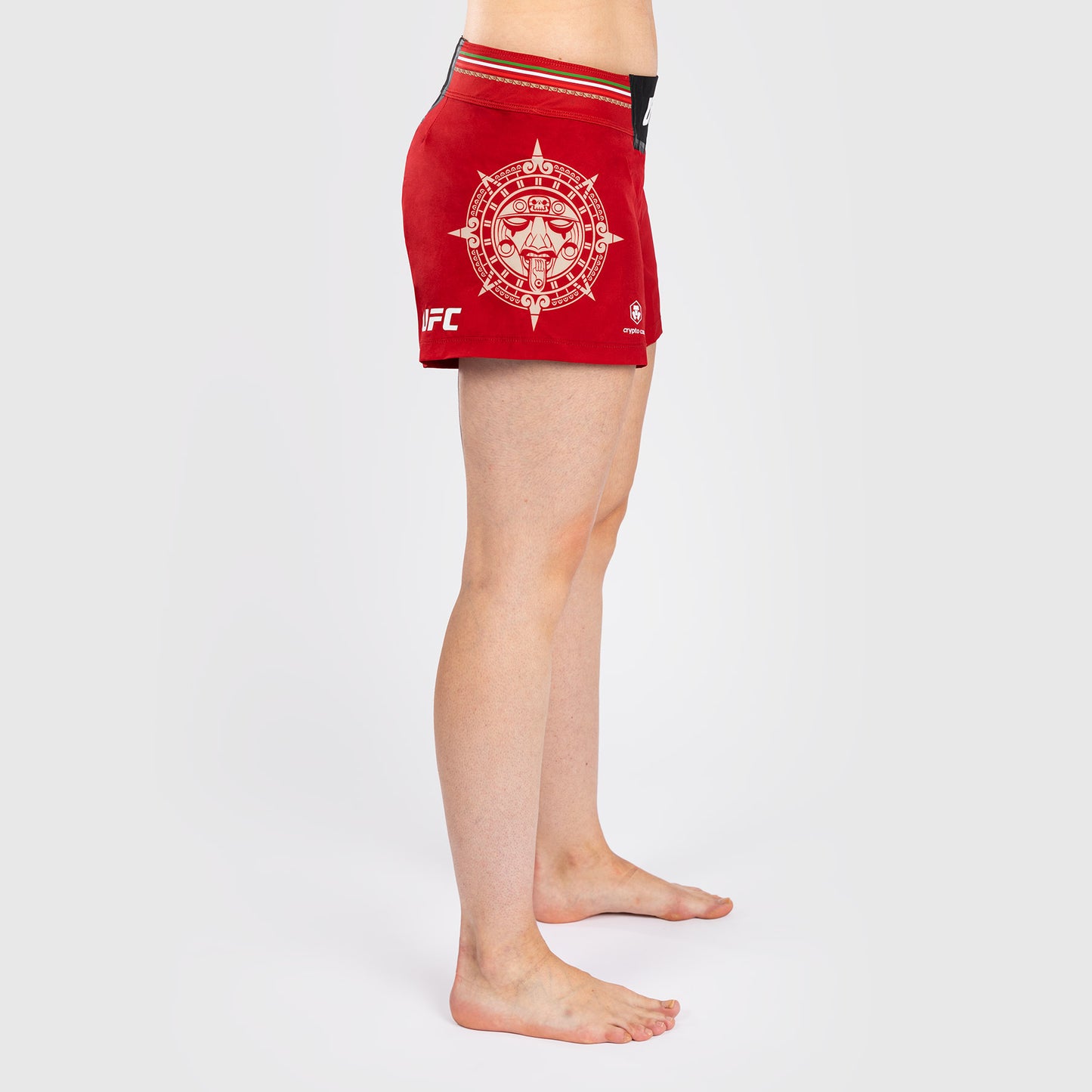 Noche UFC by Venum Authentic 女士格斗短裤 – 红色