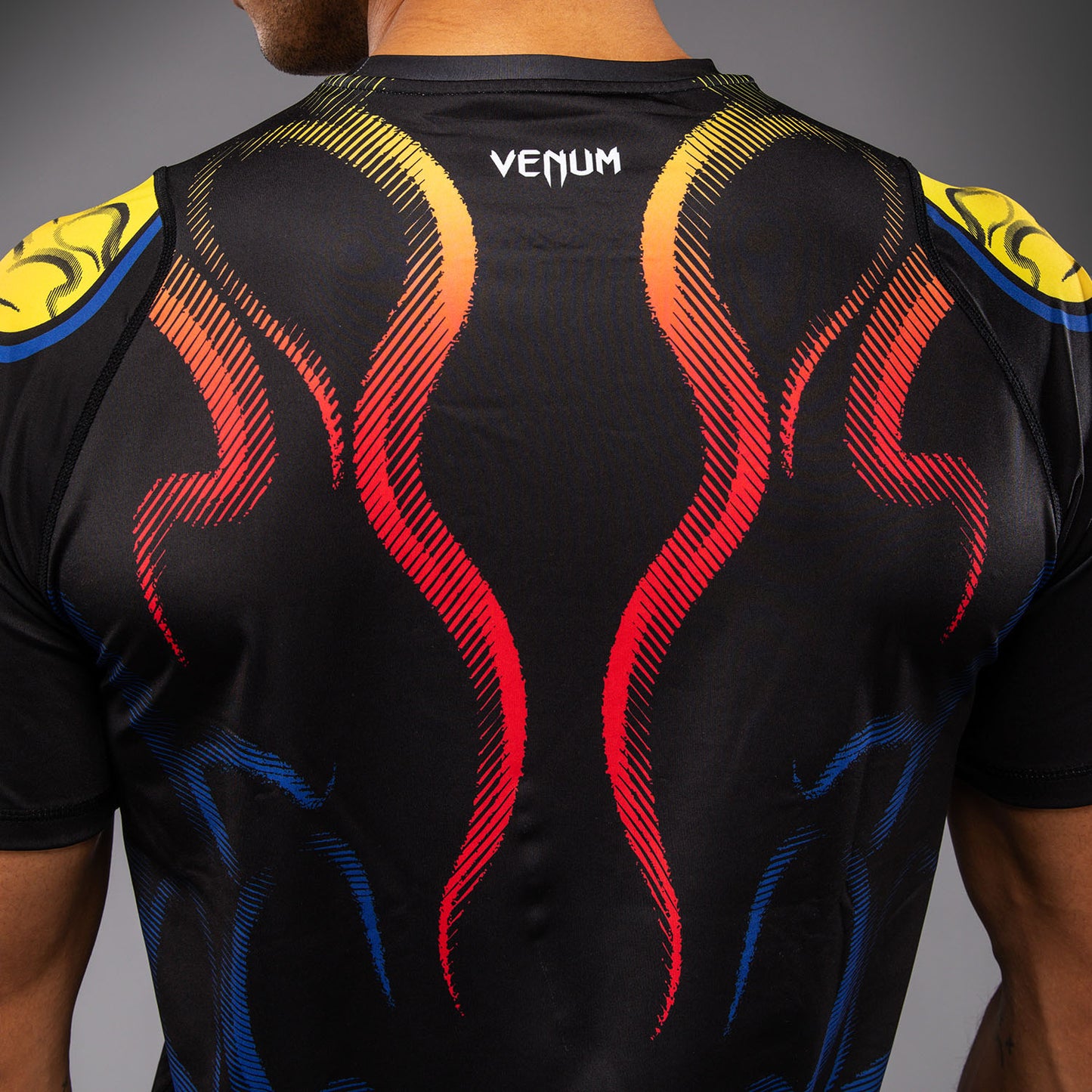 Venum x TEKKEN 8 Dry Tech T恤 Yoshimitsu – 黑色/橙色