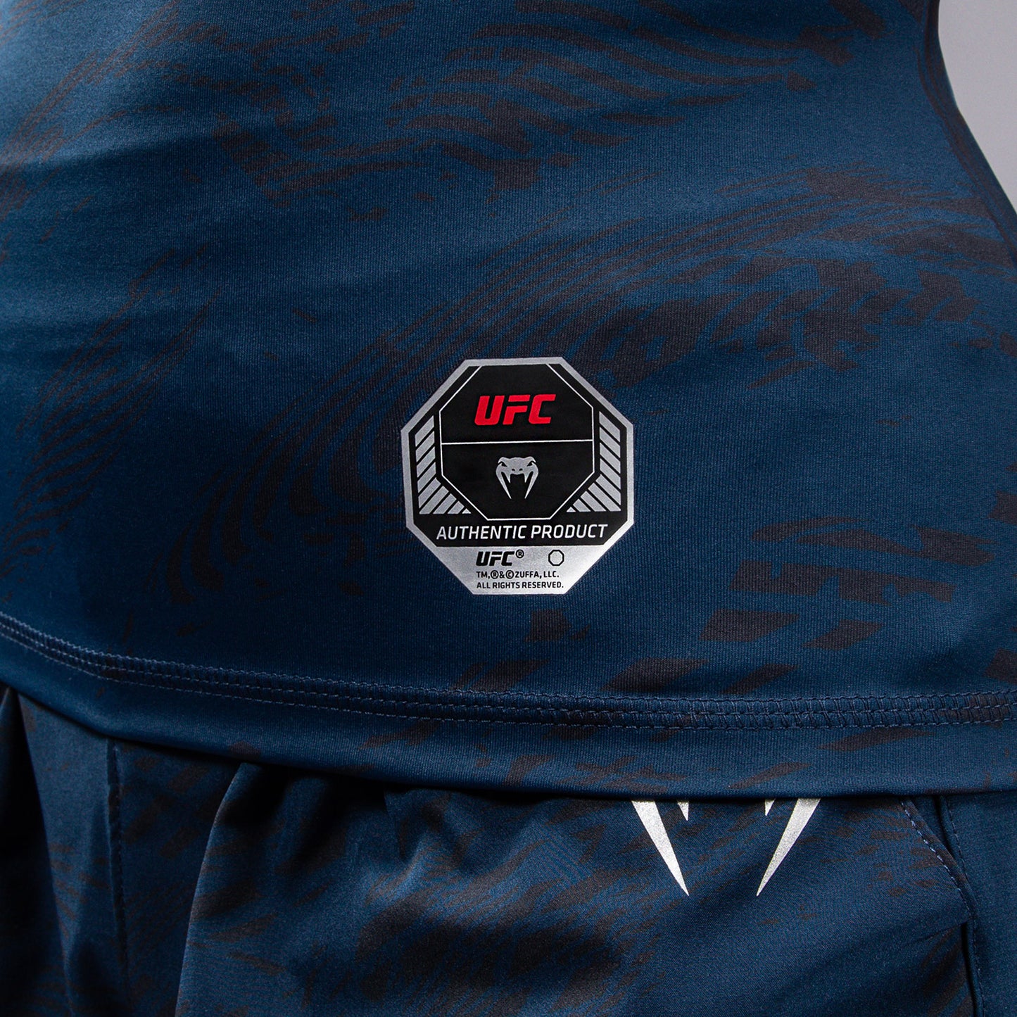 UFC Fusion by Venum Fight Week 女士紧身防磨衣–海洋蓝