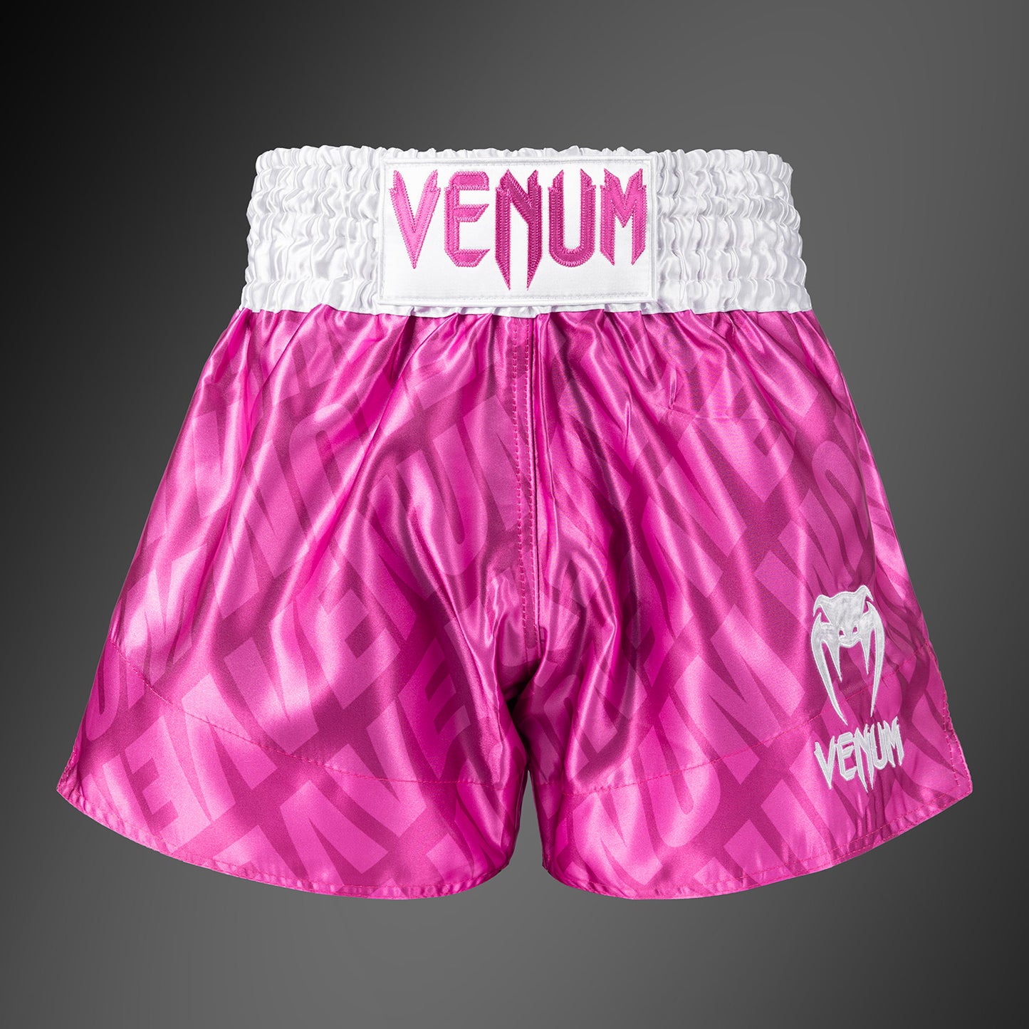 Venum Contender XT 泰拳短裤 – 糖果粉/白色