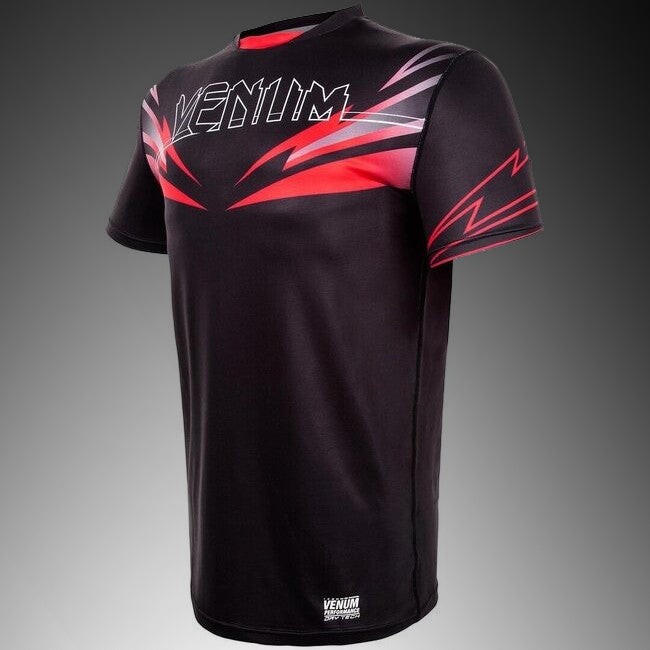 Venum Sharp 3.0 Dry-Tech T恤 – 黑色/红色