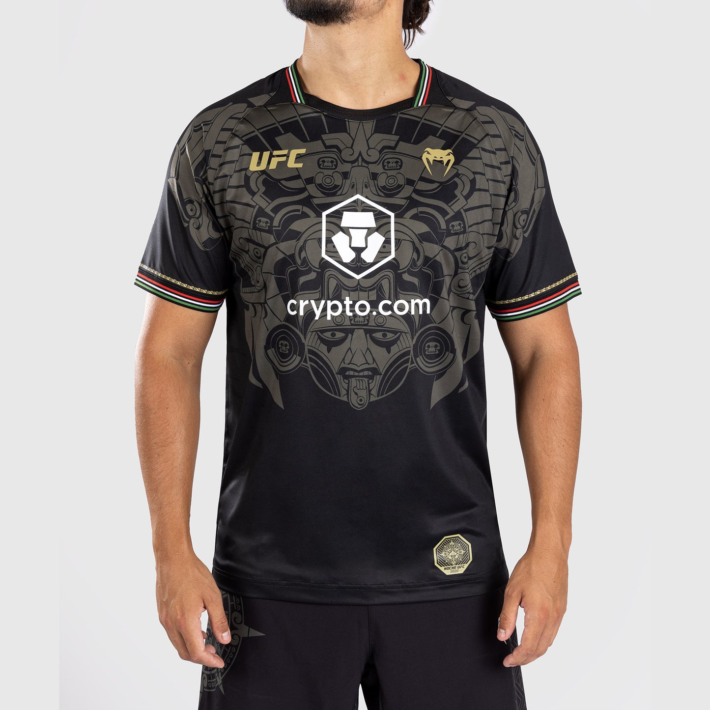 Noche UFC by Venum Authentic Fight Night 男士走场球衣 – 黑色