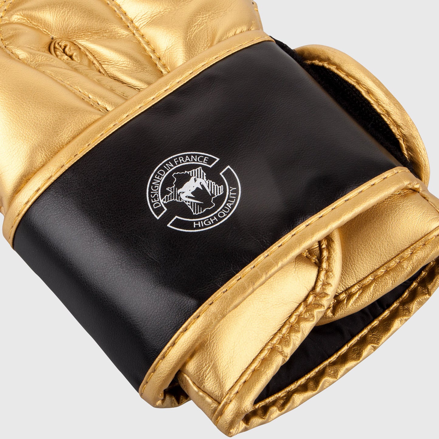 Venum Contender 2.0 拳击手套 - 黑色/白色-金色