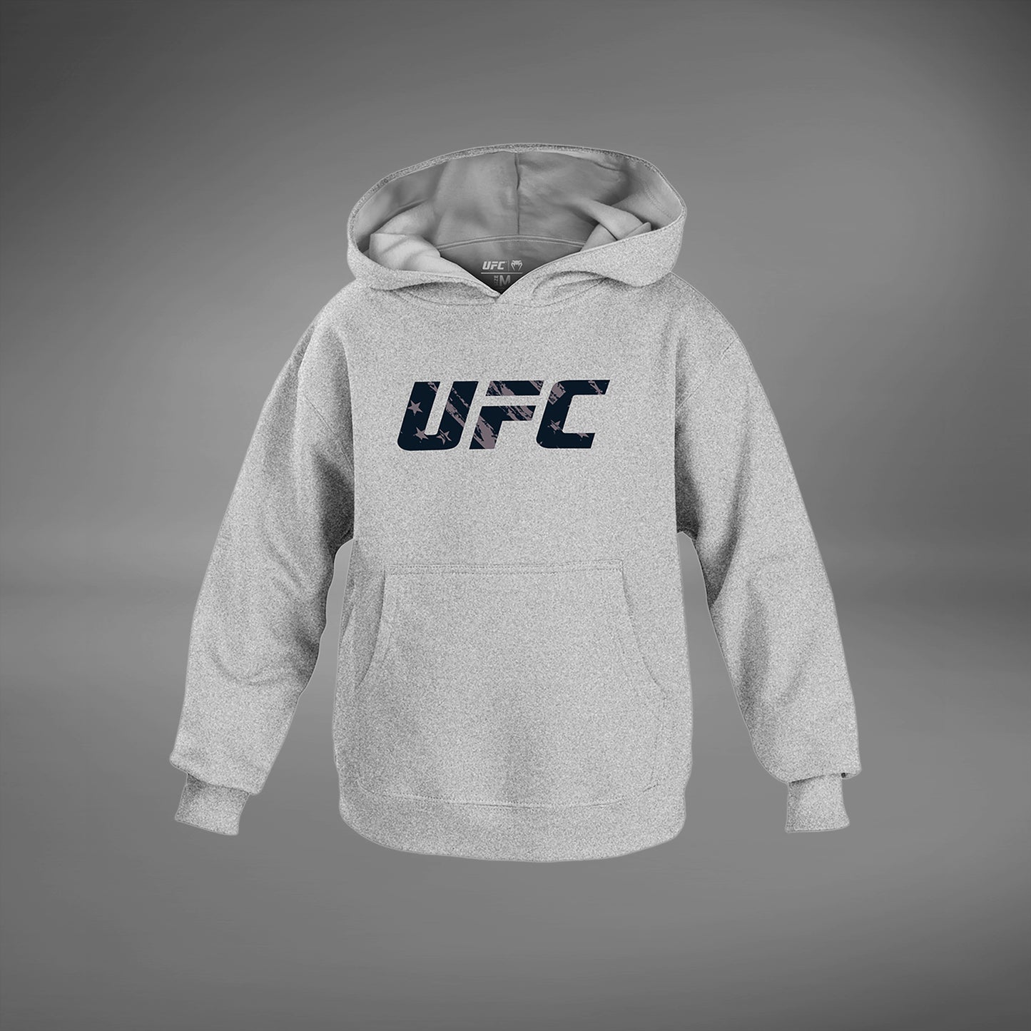 Kids UFC Unrivaled by Venum 连帽衫 – 灰色 – Justin Gaethje