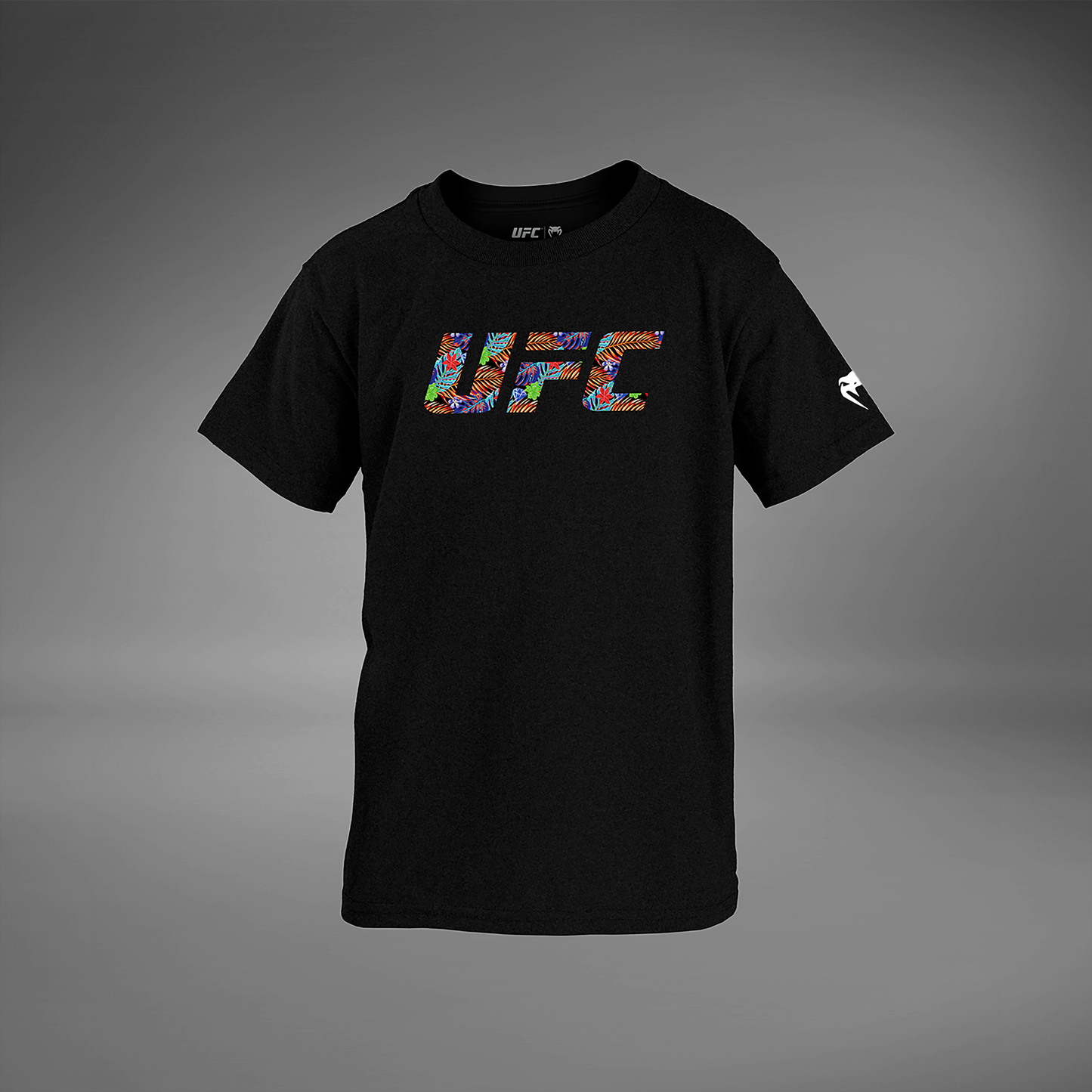 Kids UFC Unrivaled by Venum 黑色 Dustin Poirier T恤