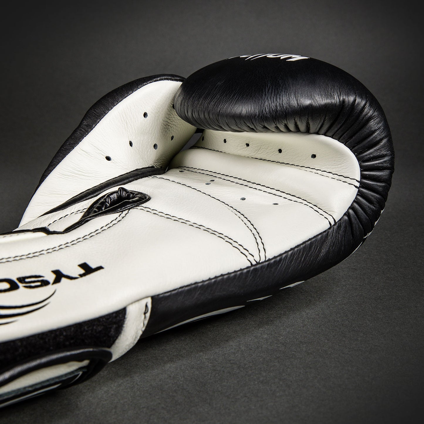 Venum Giant 2.0 Mike Tyson Pro 拳击手套 – 深黑色/光学白色