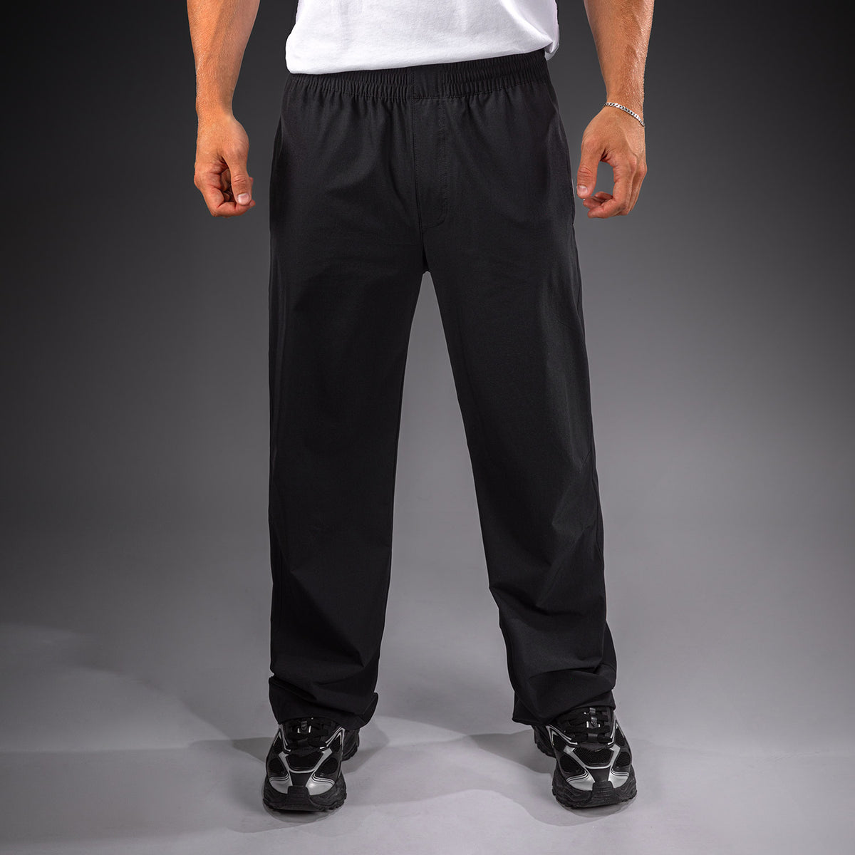 Venum Essential Woven Straight 直筒长裤 - 黑色