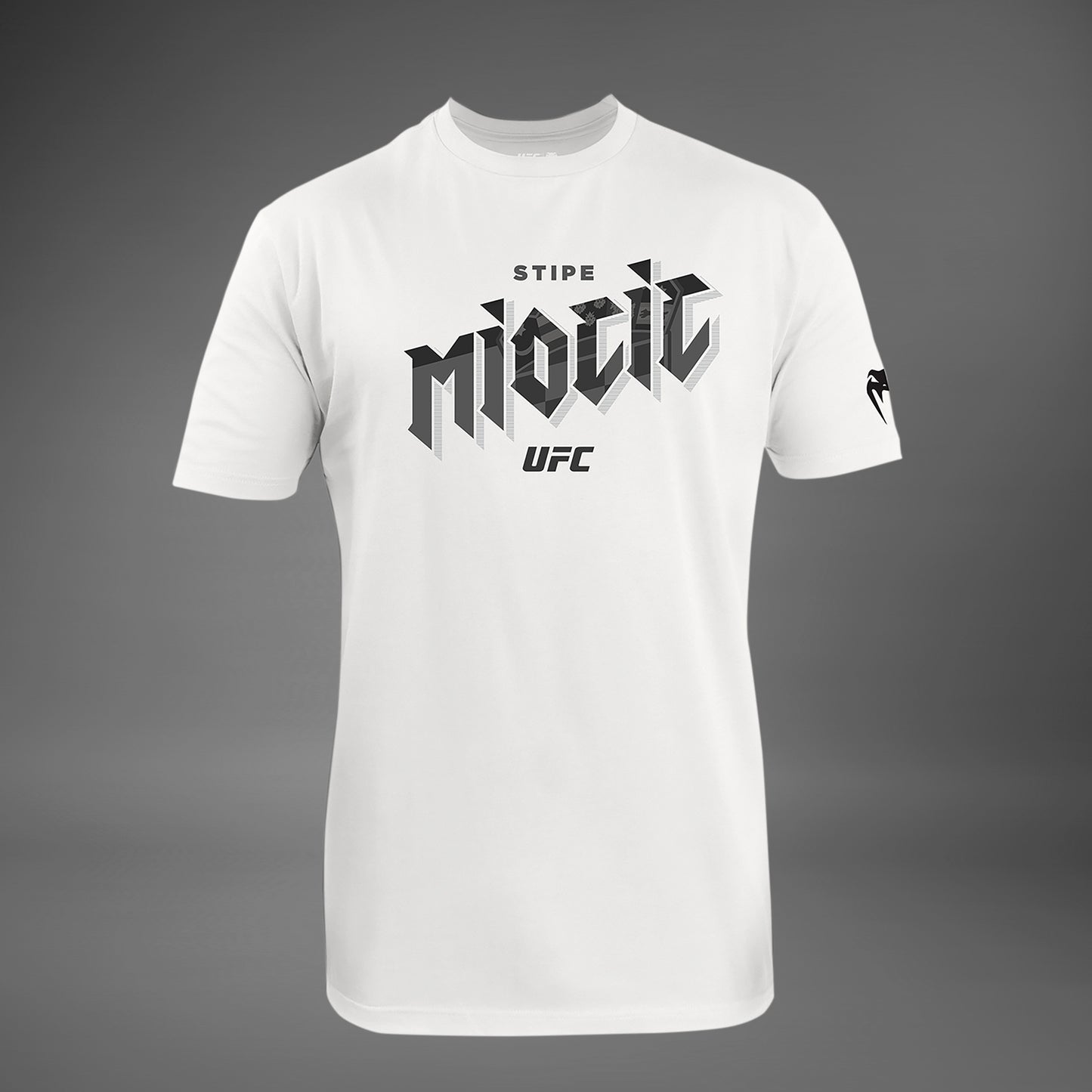 男士Venum UFC Unrivaled 白色Stipe Miocic T恤