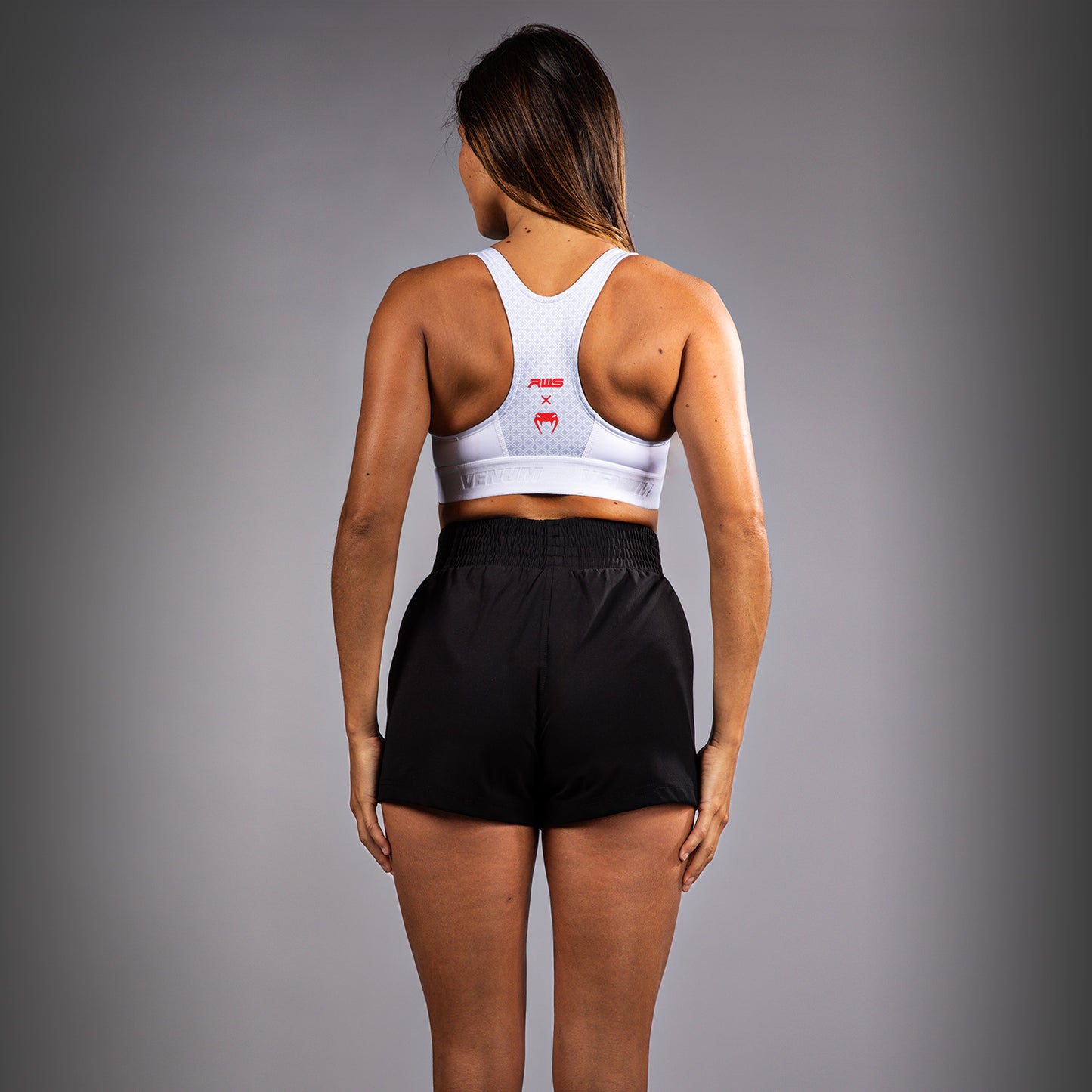 Venum x RWS 2.0 女士运动内衣 – 白色/红色