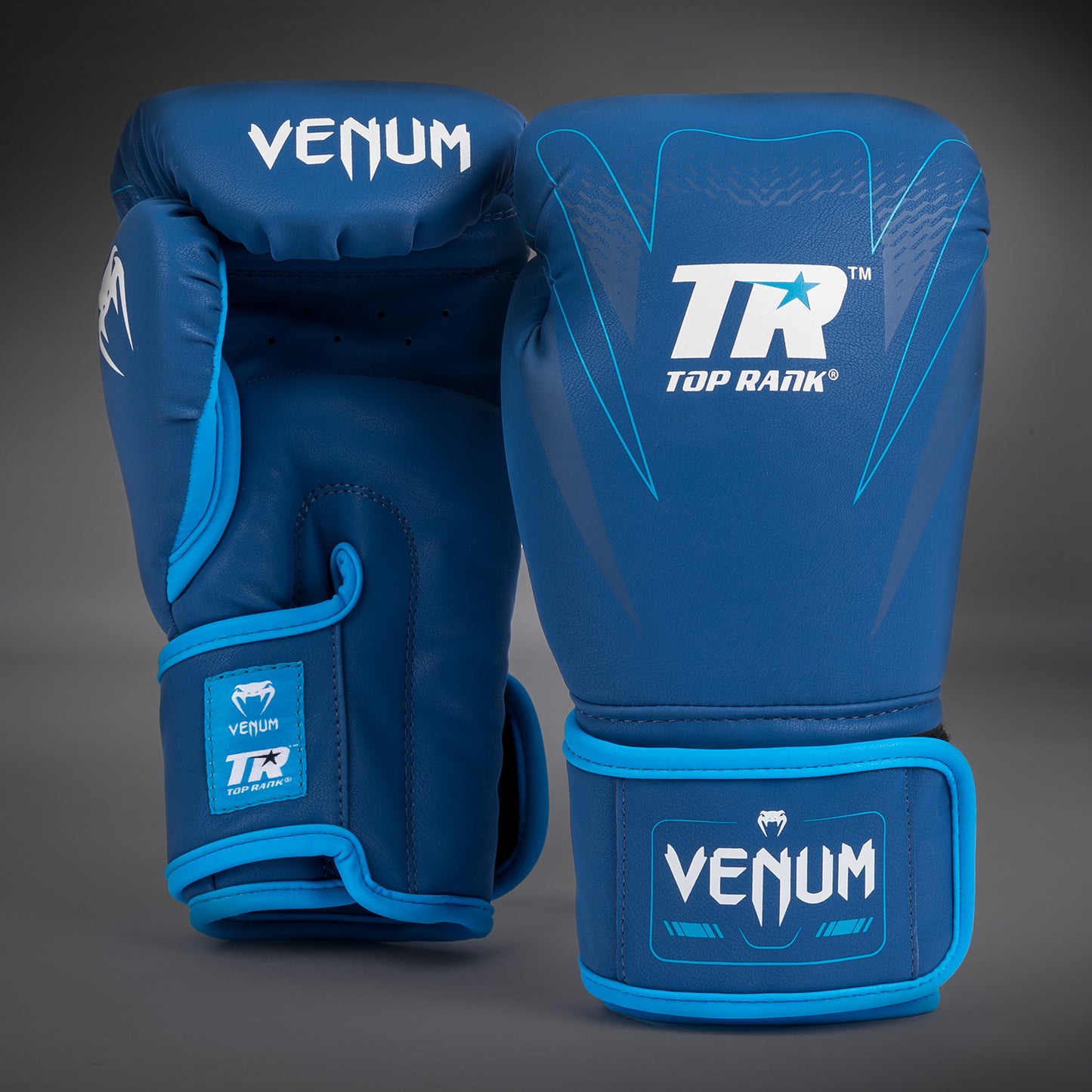 Venum x Top Rank Original Impact 拳击手套 – 藏青色