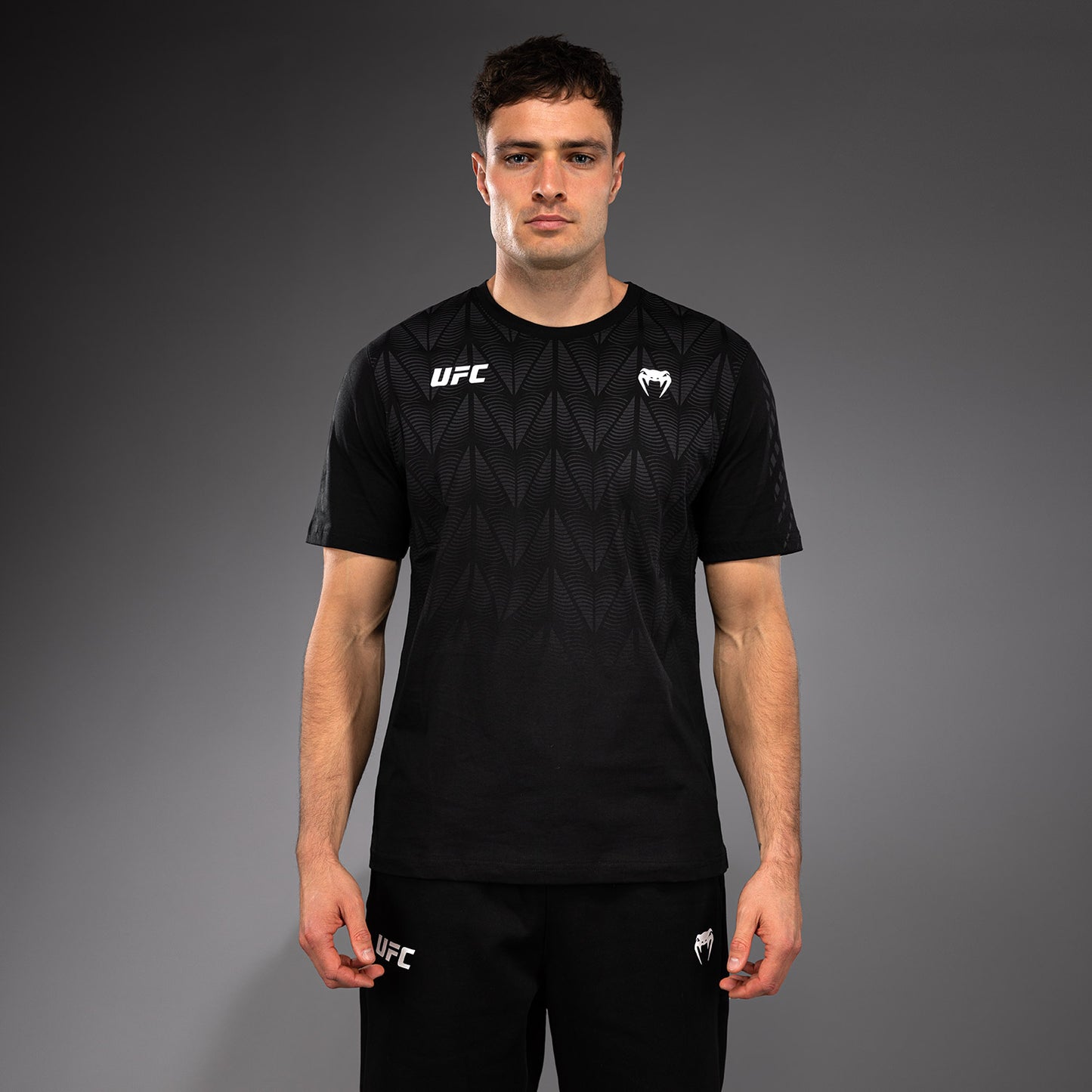 男士Venum UFC Zenith 复刻款黑色T恤