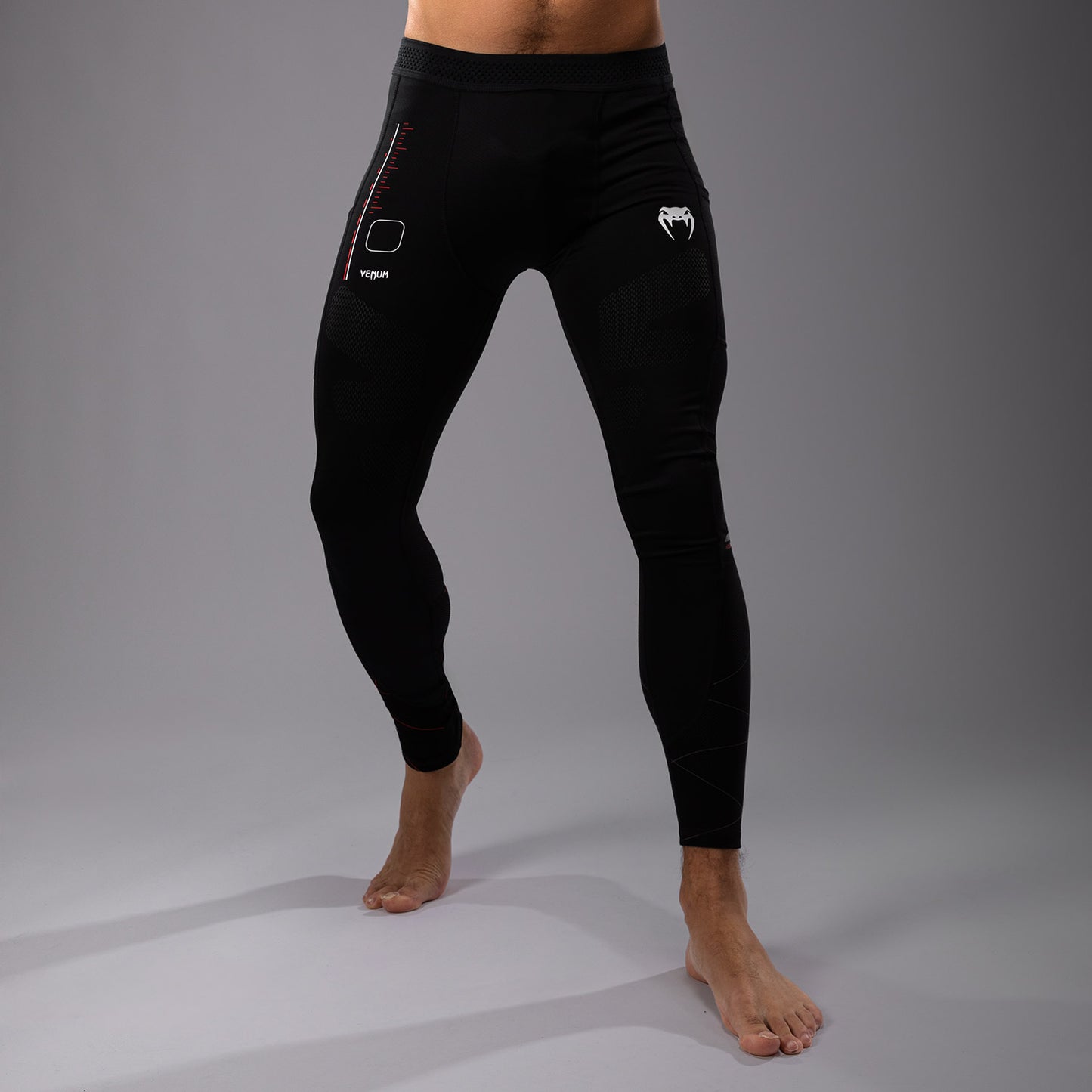 Venum Tactical XT 紧身裤 – 黑色/火红色
