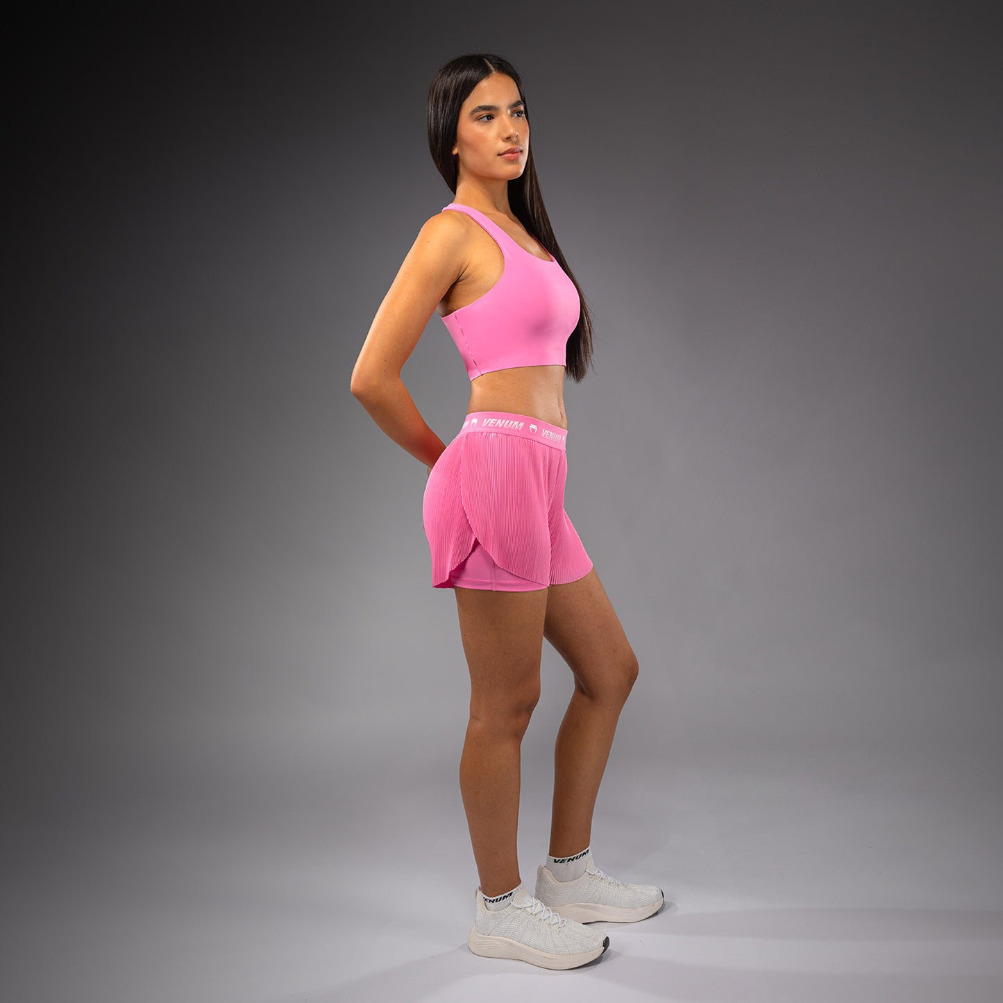 Venum Flowfit 女士训练短裤 – 糖果粉