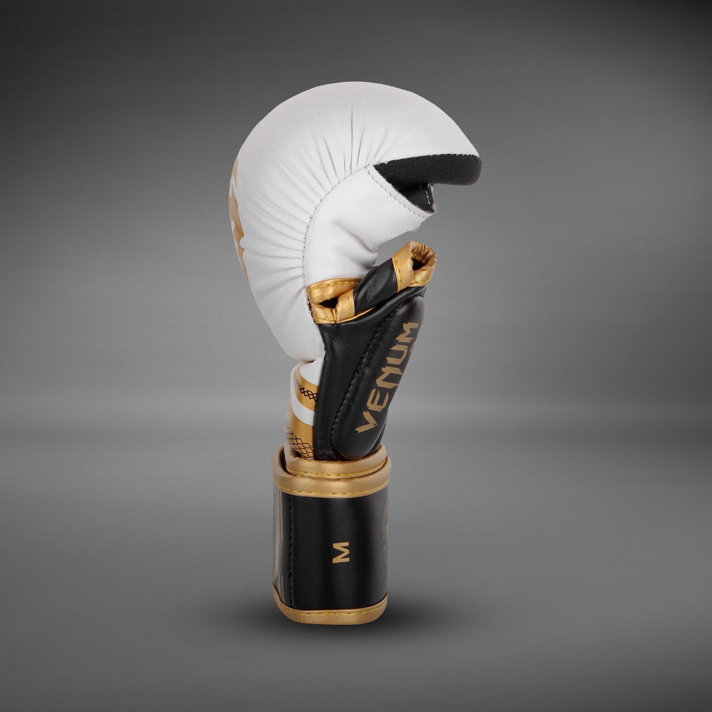 Venum Challenger 3.0 实战手套 – 白色/黑色/金色