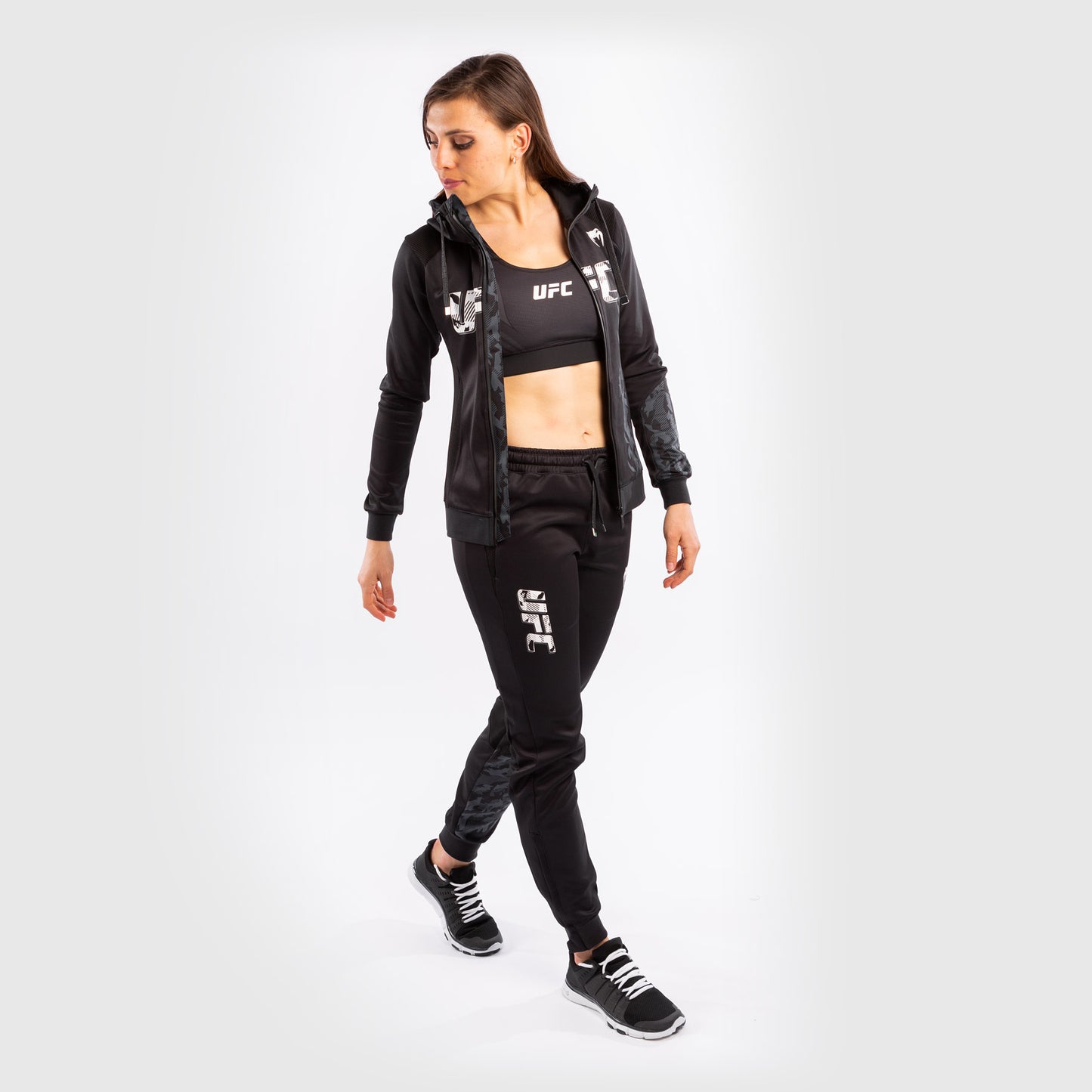 UFC Venum Authentic Fight Week 女士运动裤 – 黑色