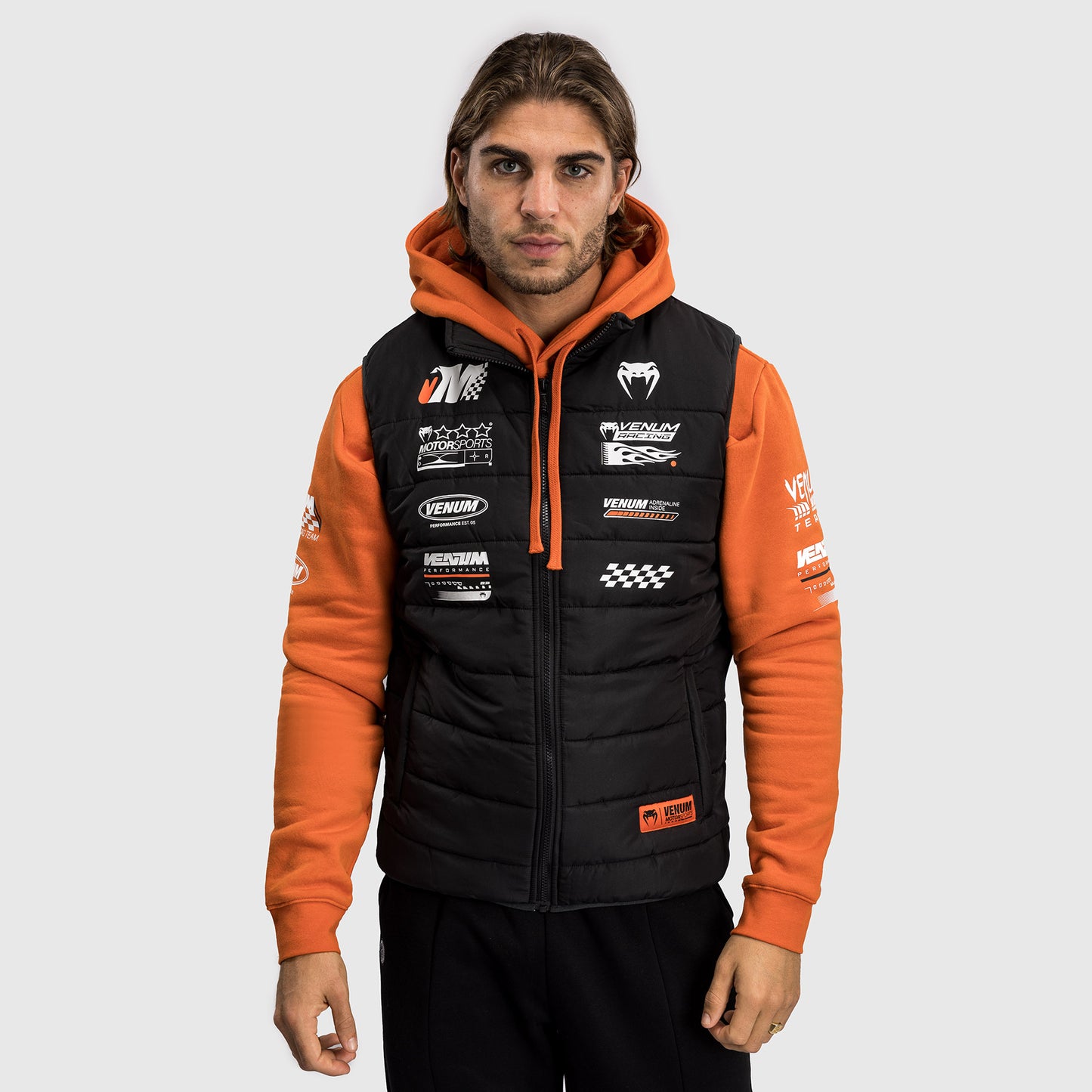 Venum Motorsport 羽绒服 – 深黑色