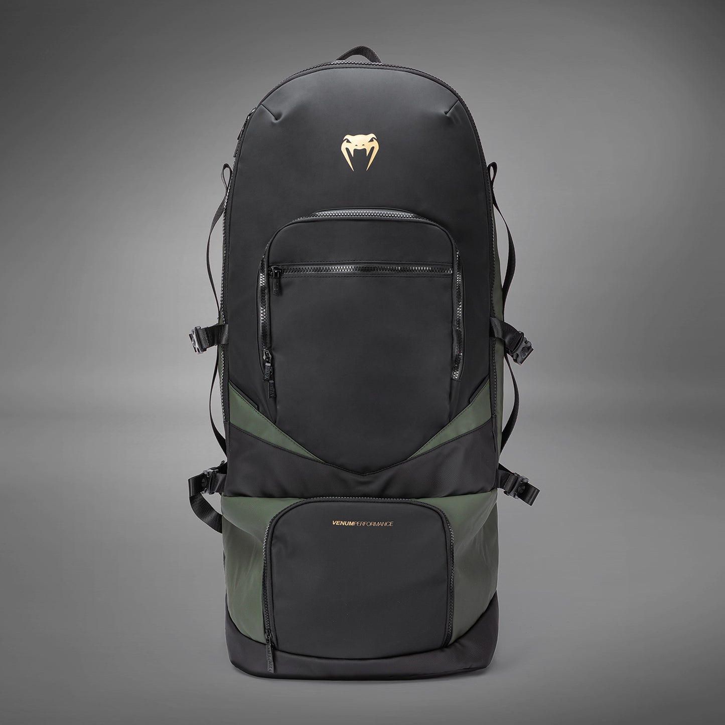 Venum Evo 2 Xtrem 背包 (50-63L) – 黑色/卡其色