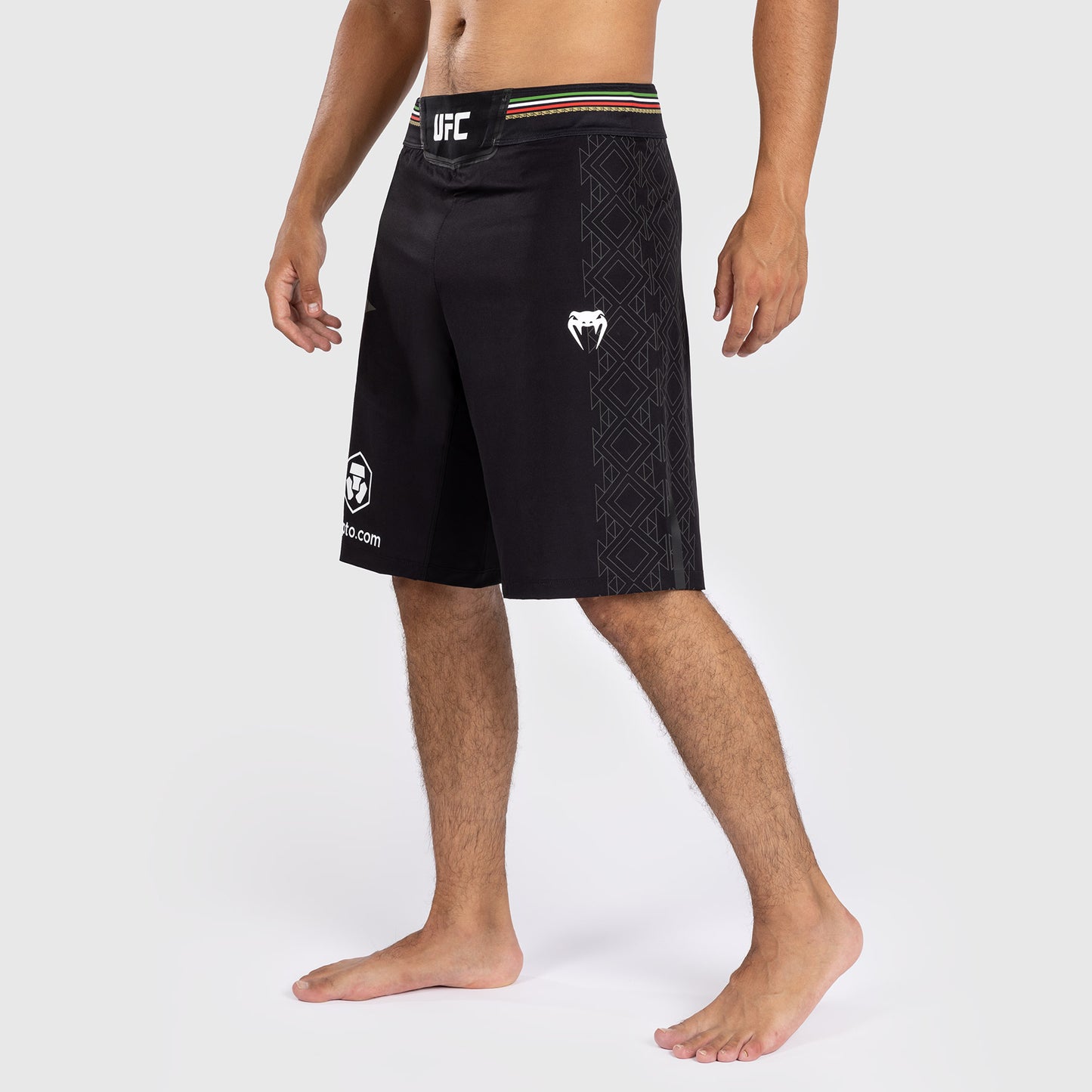 Noche UFC By Venum Authentic Fight Night 男士格斗短裤 – 长款 – 黑色
