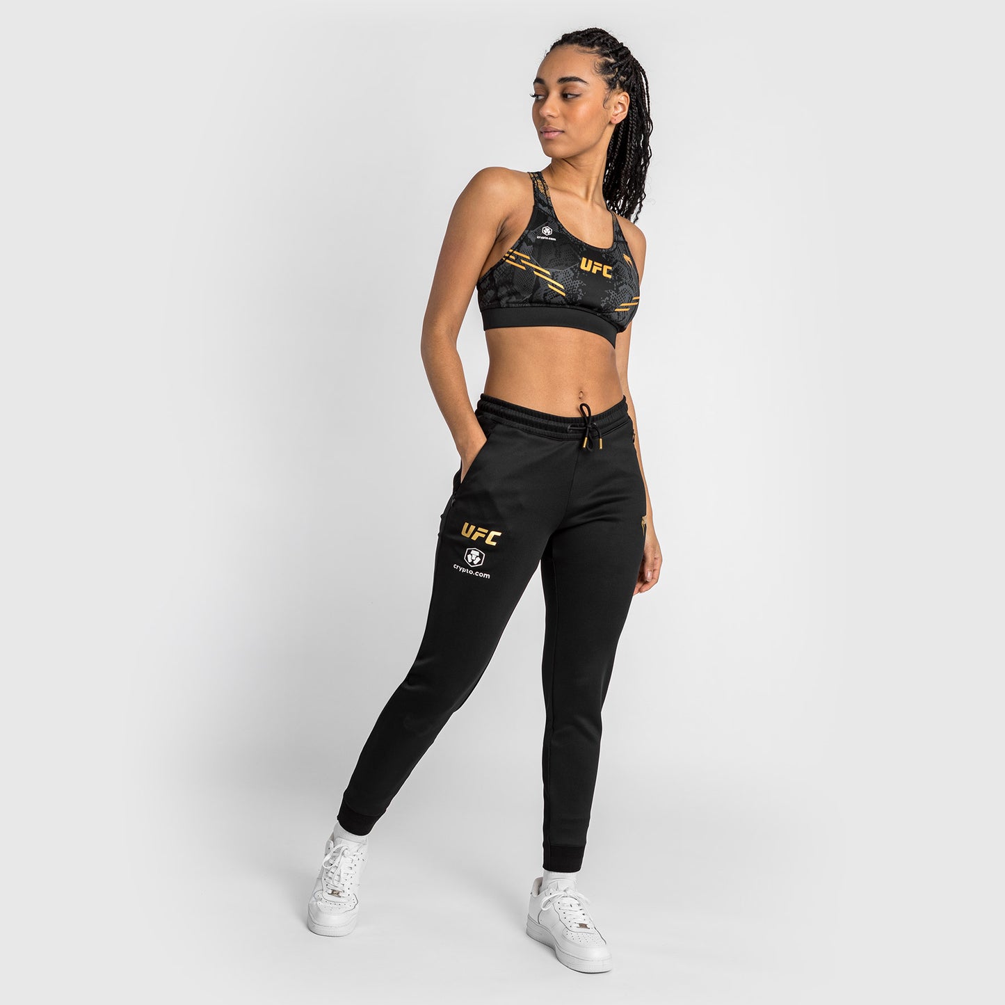 UFC Adrenaline by Venum Authentic Fight Night 女士格斗出场长裤 – Champion