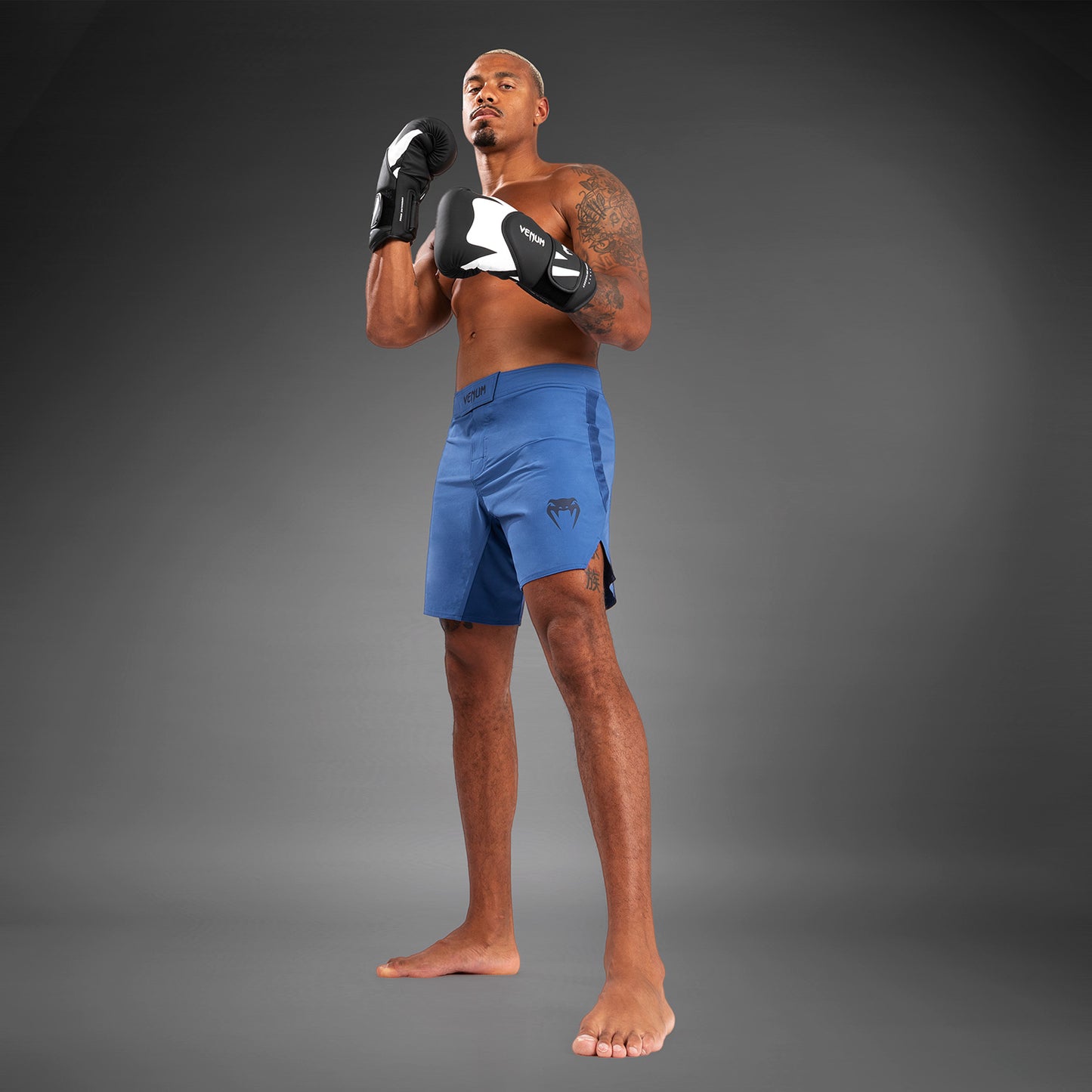 Venum Contender 男士格斗短裤 – 蓝色