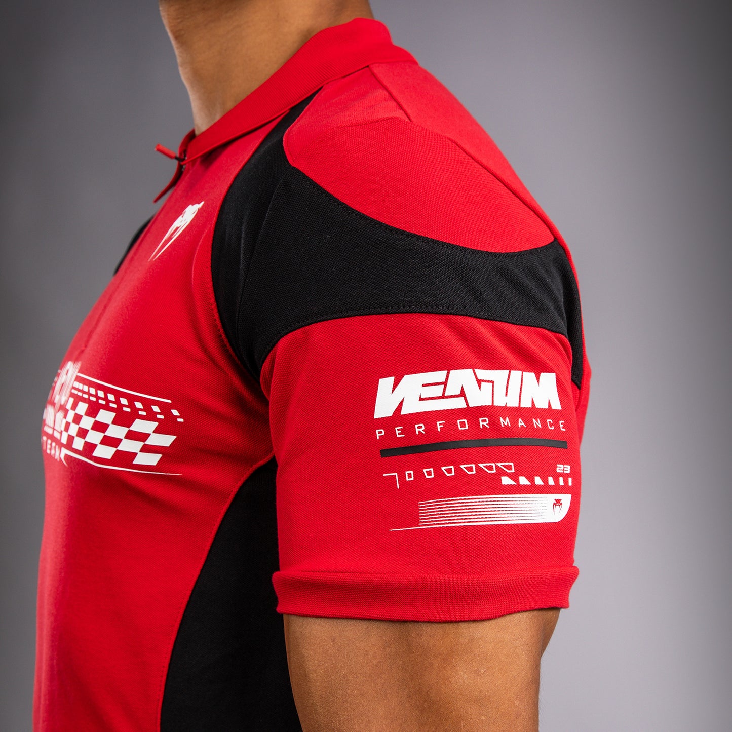Venum Motorsport 棉质保罗衫 – 赛车红