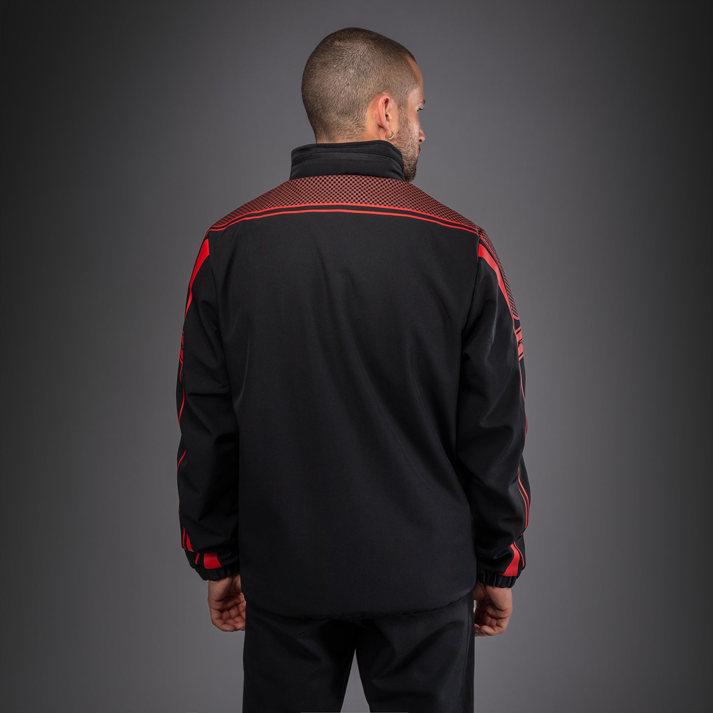 Venum UFC Unity by Venum Authentic Fight Week 男子拉链连帽衫 - 黑色