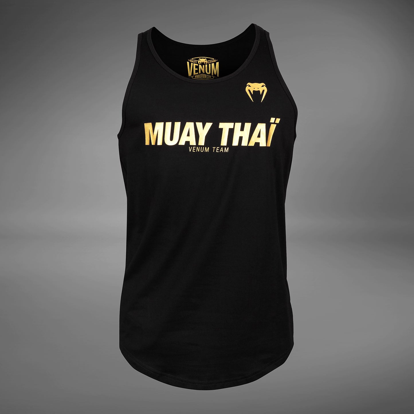 Venum Muay Thai VT背心 – 黑色/金色