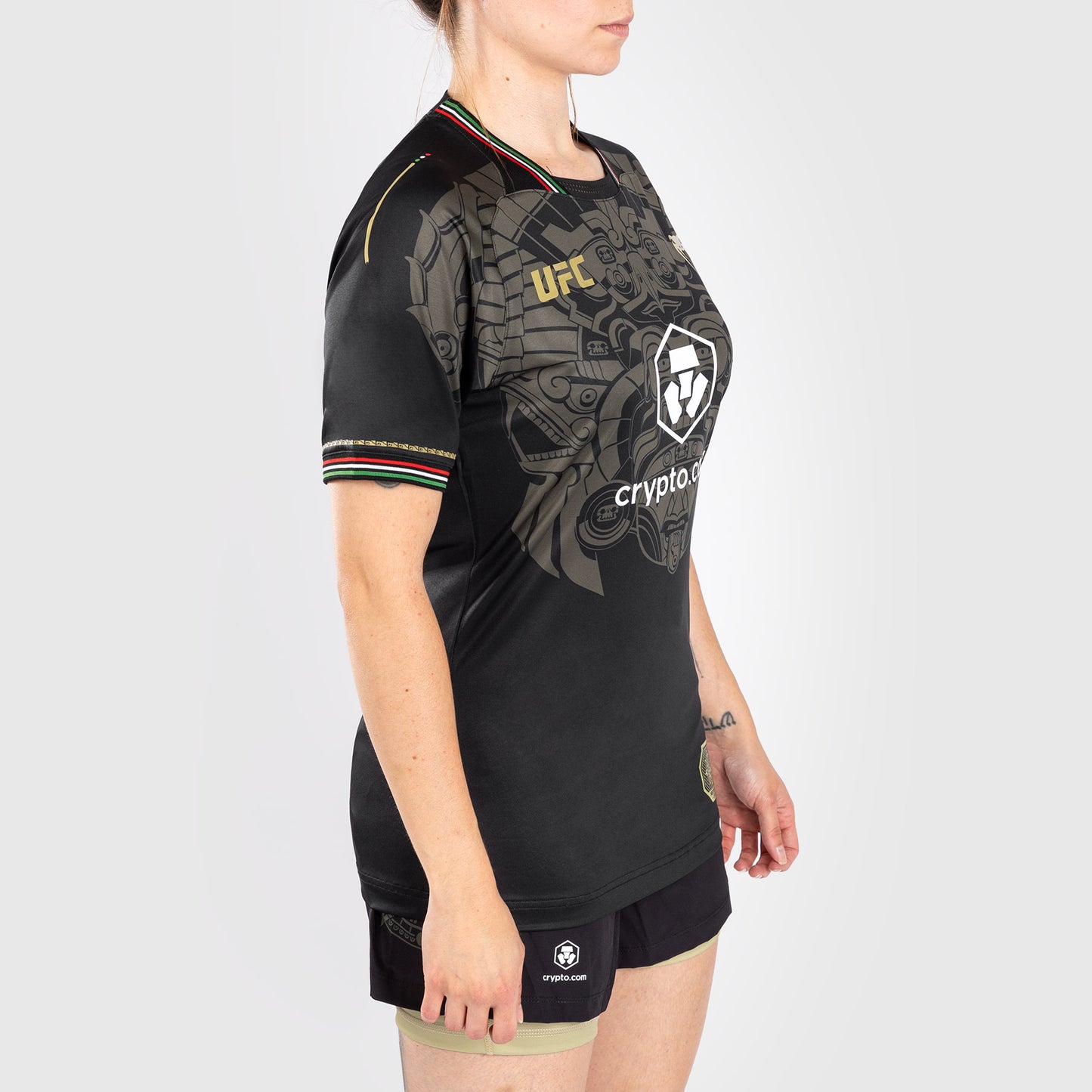 Noche UFC by Venum Authentic Fight Night 女士款 Walkout球衣 – 黑色