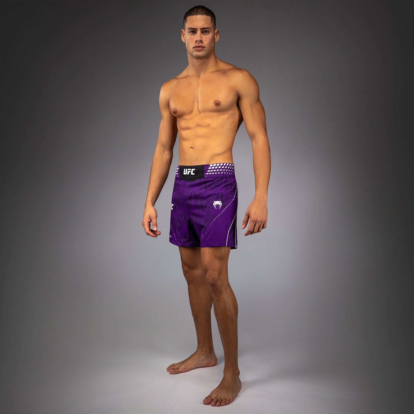 男士Venum UFC Zenith 紫色正品格斗短裤