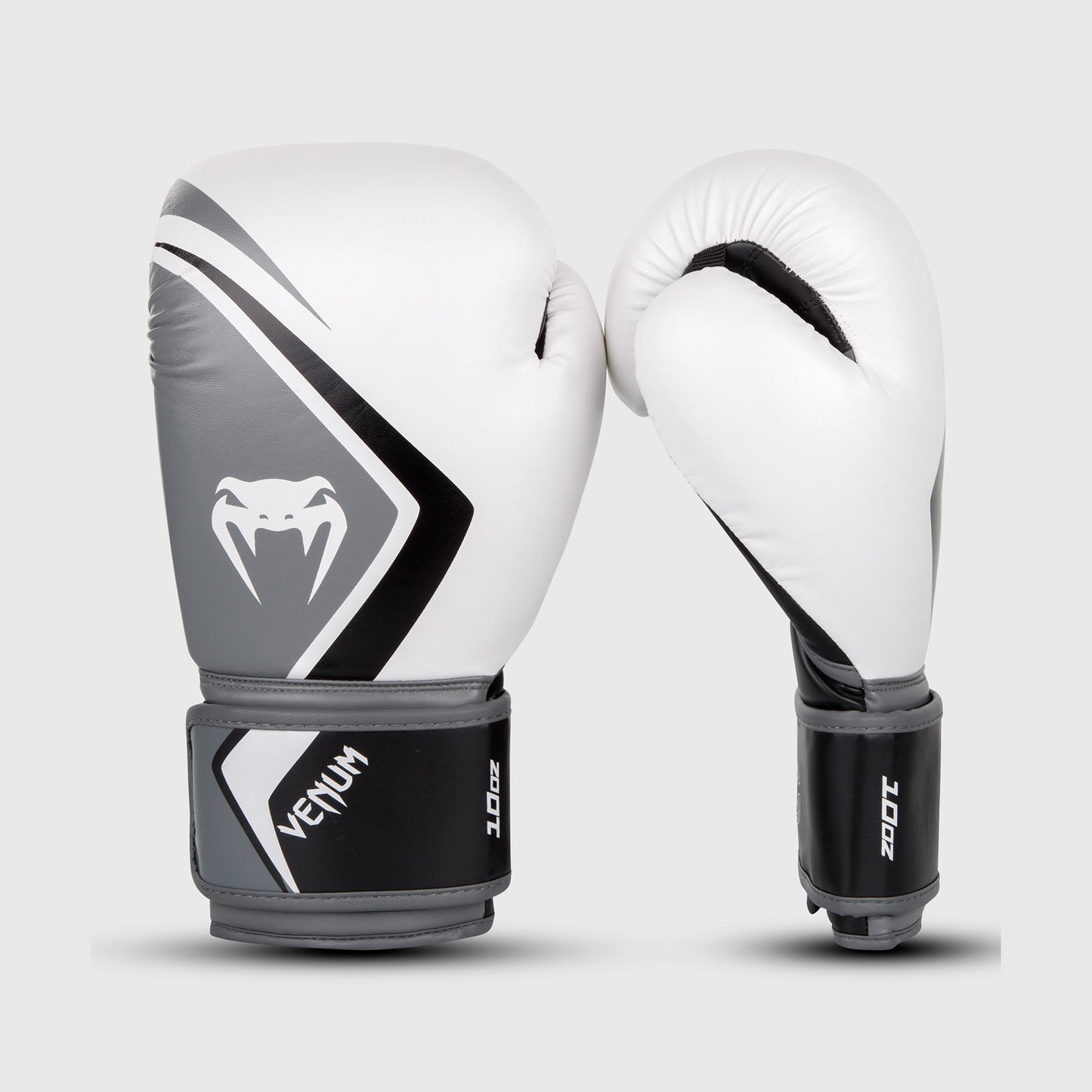 Venum 拳击手套 Contender 2.0 – 白色/灰色-黑色