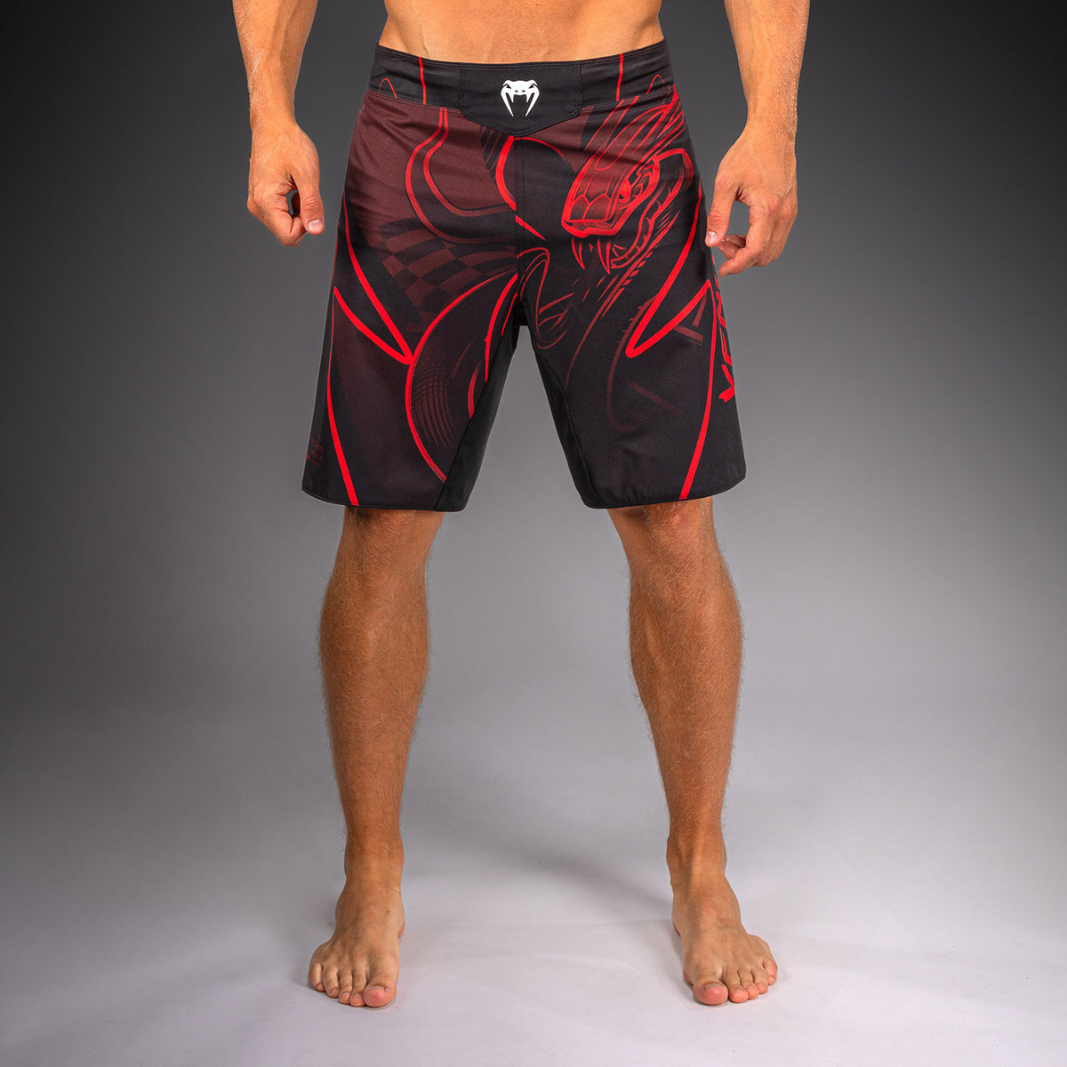 Venum Crimson Viper 2.0 格斗短裤 - 黑色/红色
