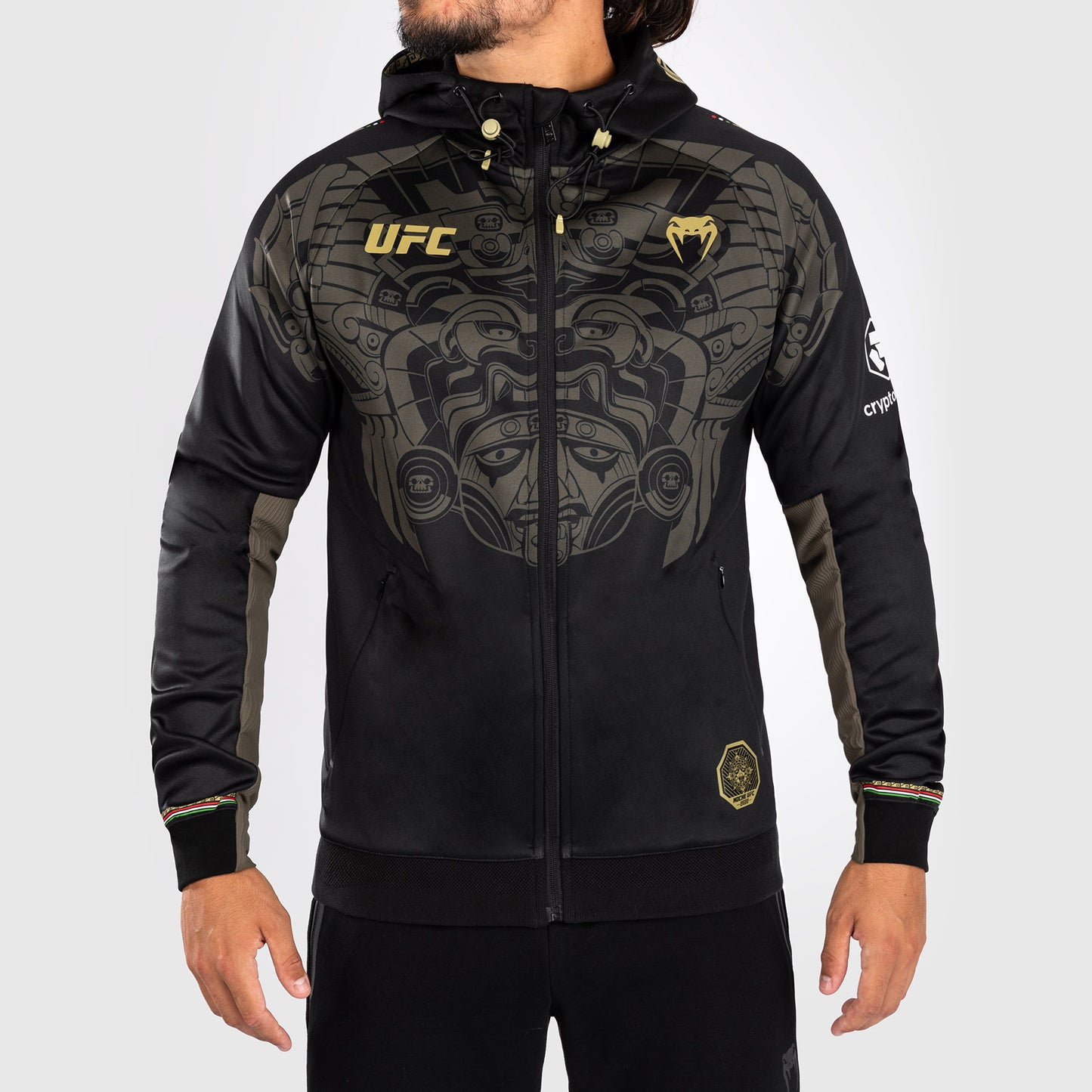 Noche UFC By Venum Authentic Fight Night 男士款连帽衫 – 黑色