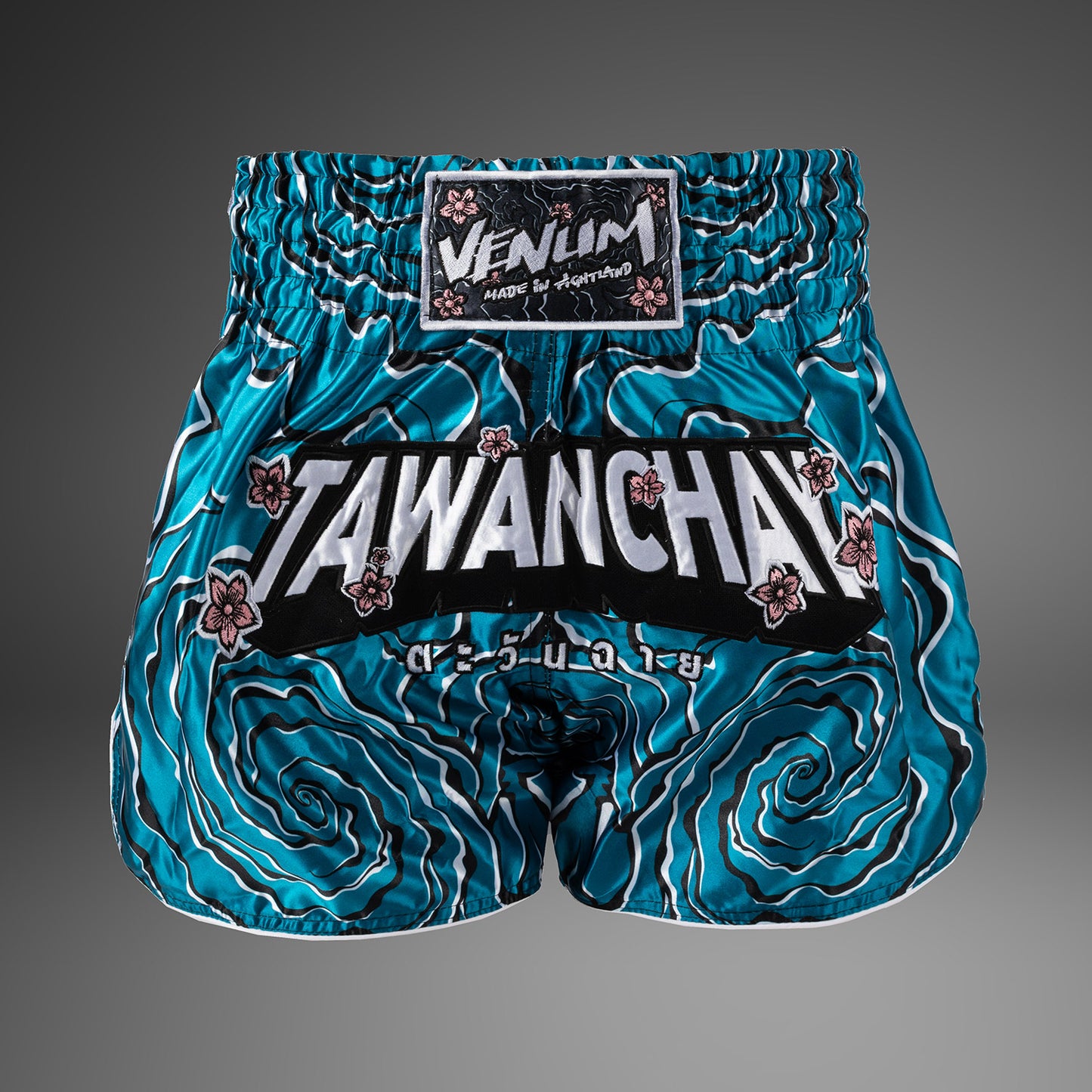 Venum x Tawanchay 泰拳短裤 – 蓝色/白色