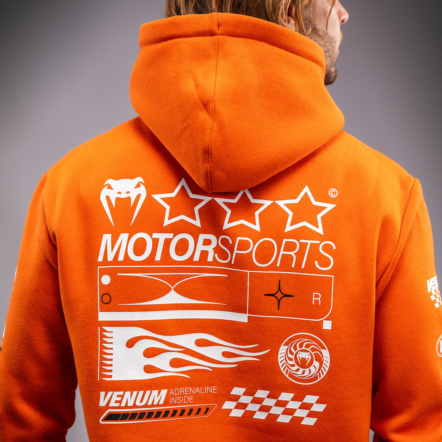 Venum Motorsport 连帽衫 – 橘色