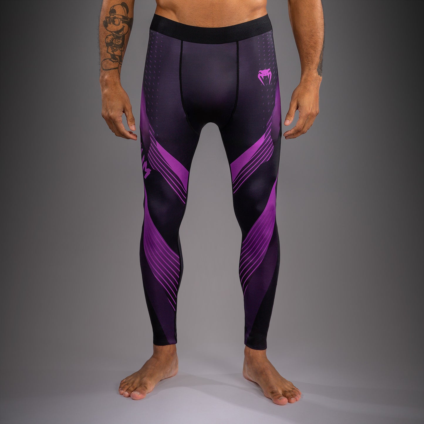 NO-GI 6.0 紧身裤 – 黑色/紫色