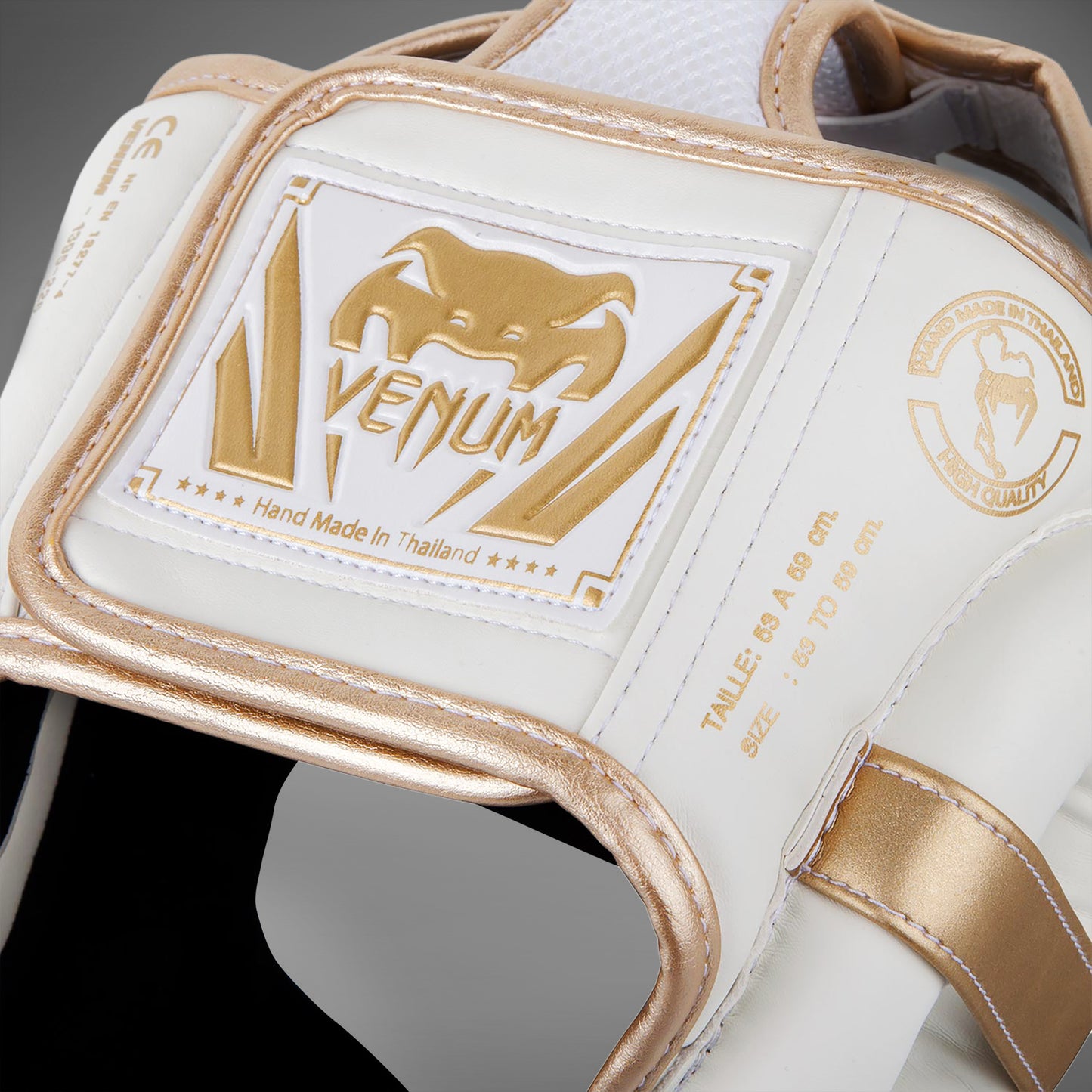 Venum Elite 头盔 - 白色/金色
