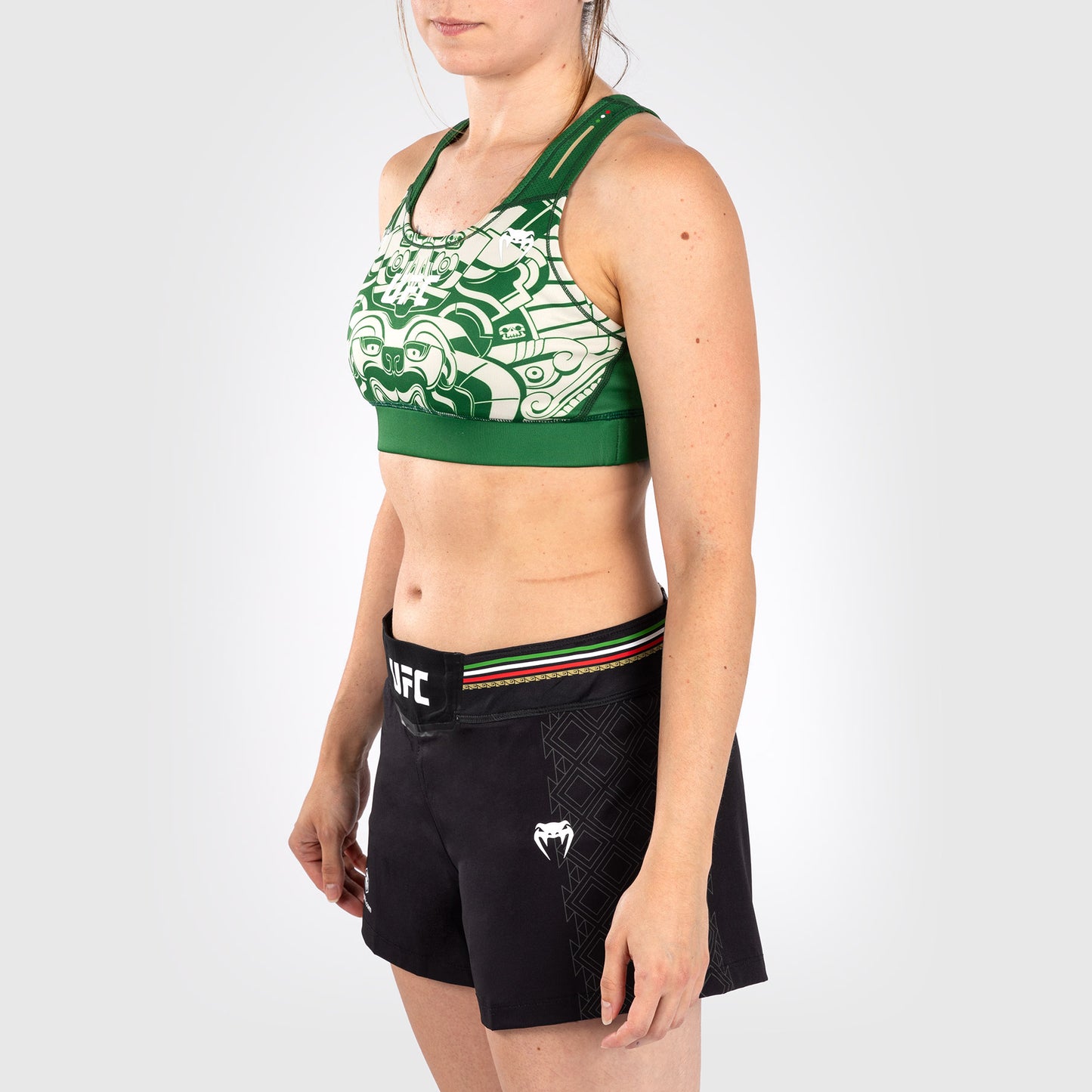 Noche UFC by Venum Authentic 女士运动内衣 – 绿色