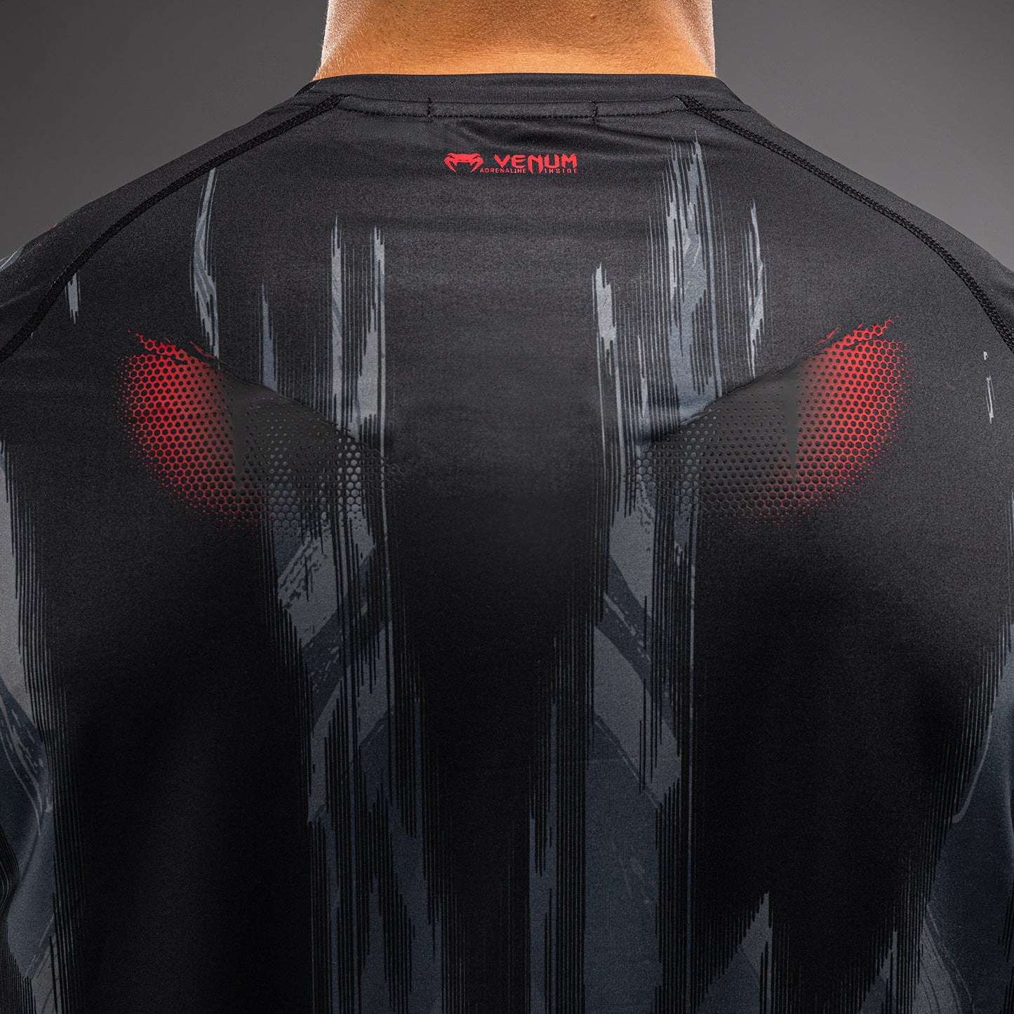 Venum Demon Dry Tech T恤 - 黑色/灰色