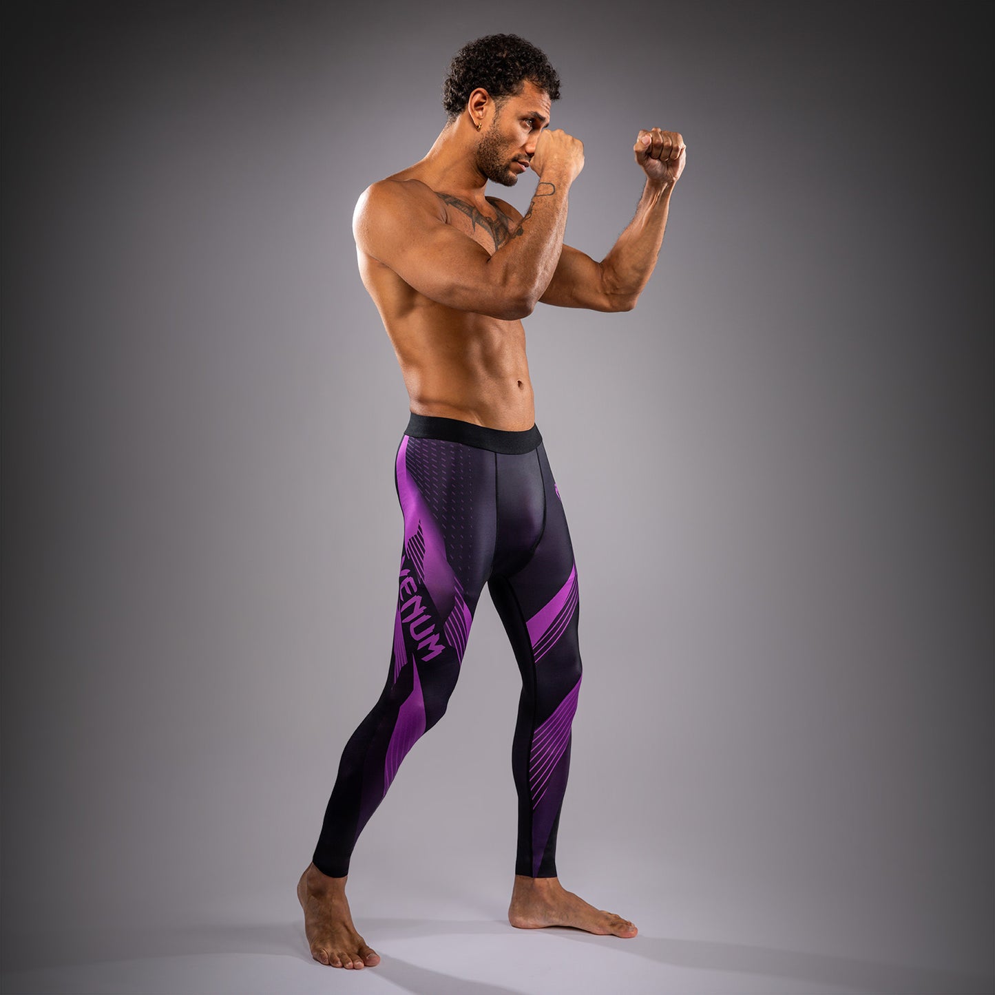 NO-GI 6.0 紧身裤 – 黑色/紫色