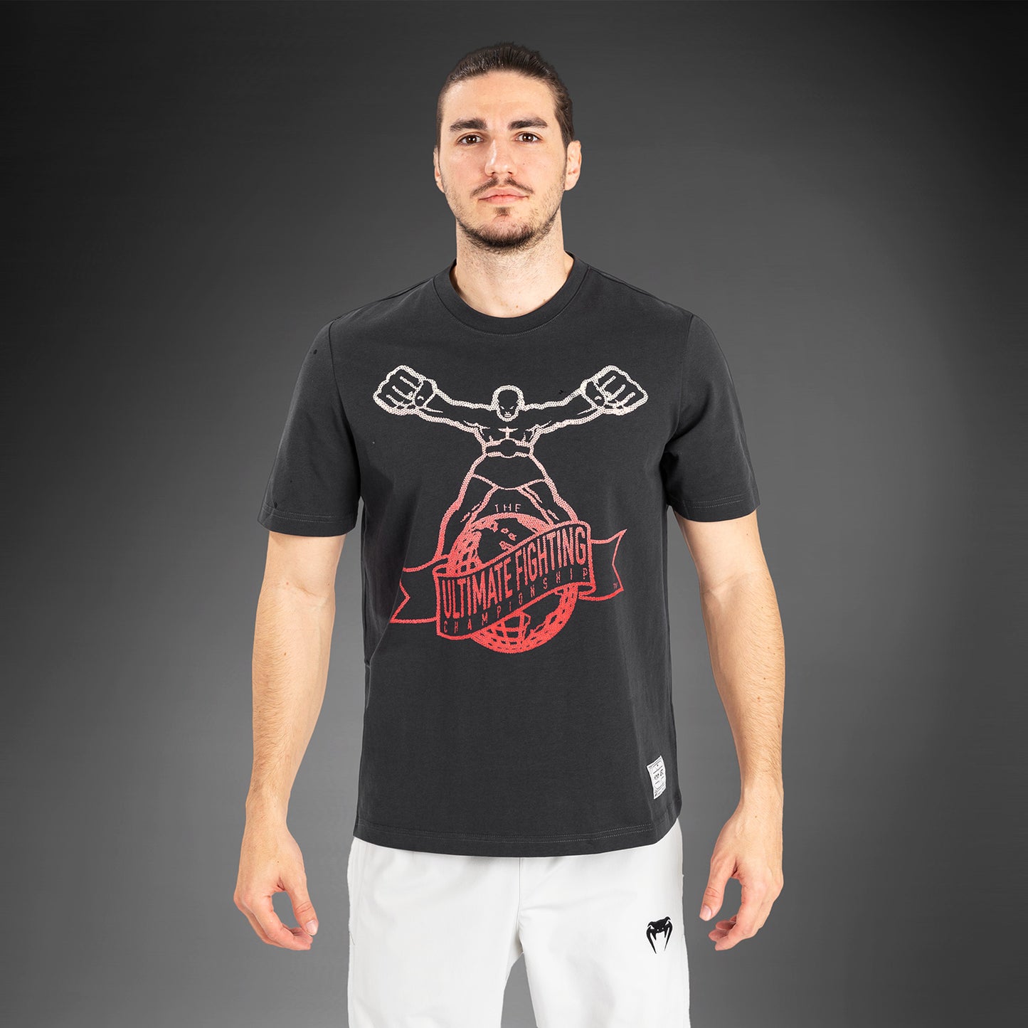 UFC by Venum Ulti-Man T恤 – 灰色/红色
