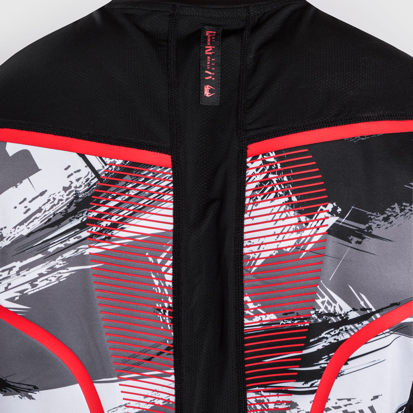 Venum Electron 3.0 Dry Tech T恤 – 灰色/红色