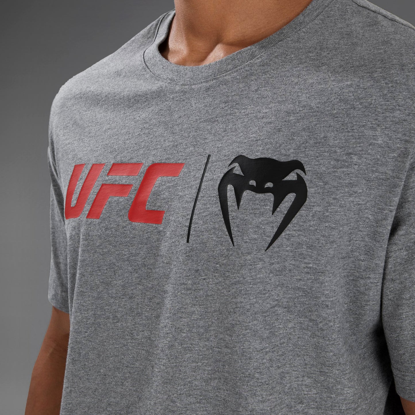 UFC Venum Classic T恤 – 花灰色/红色