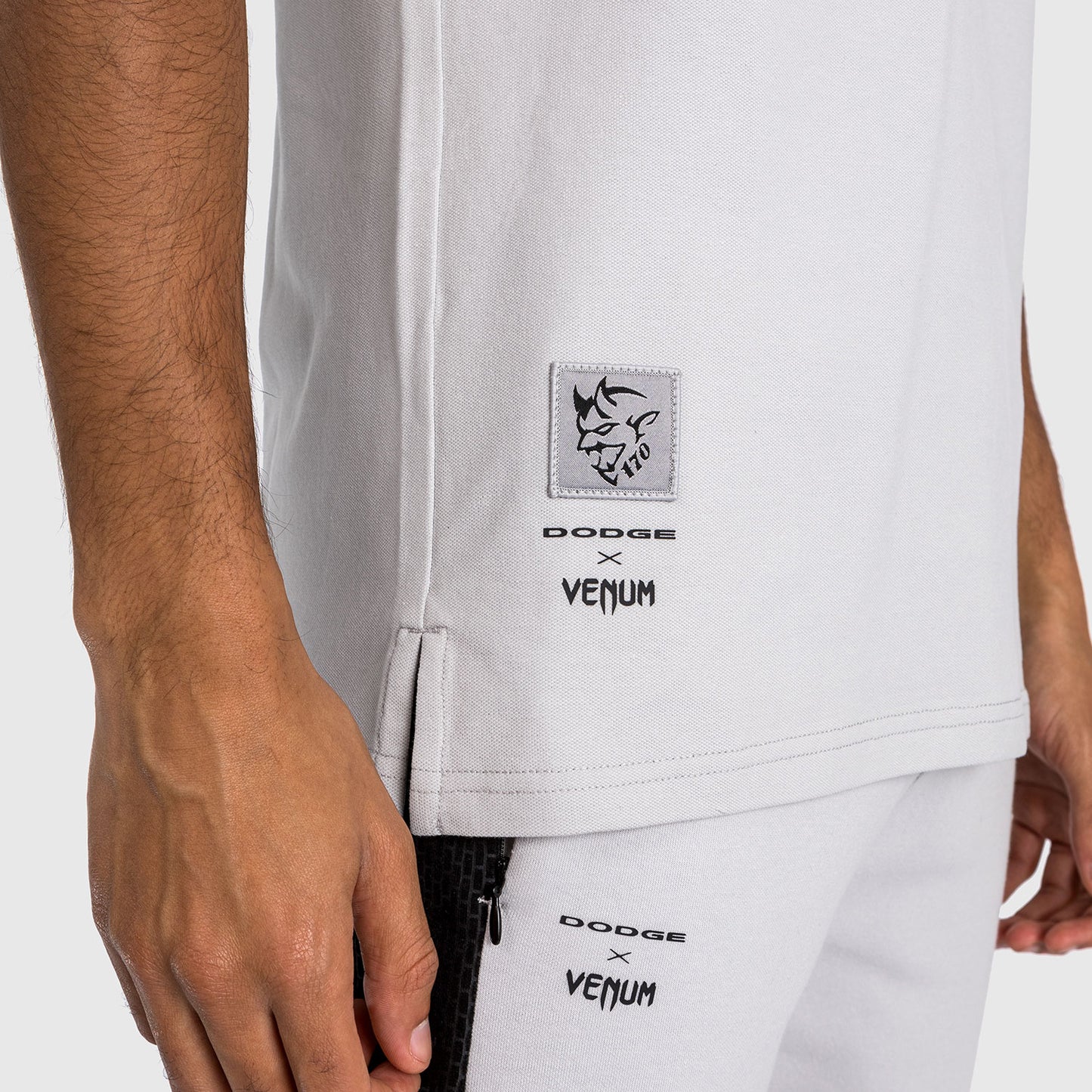 Venum x Dodge Demon 170 男士保罗衫 – 灰色