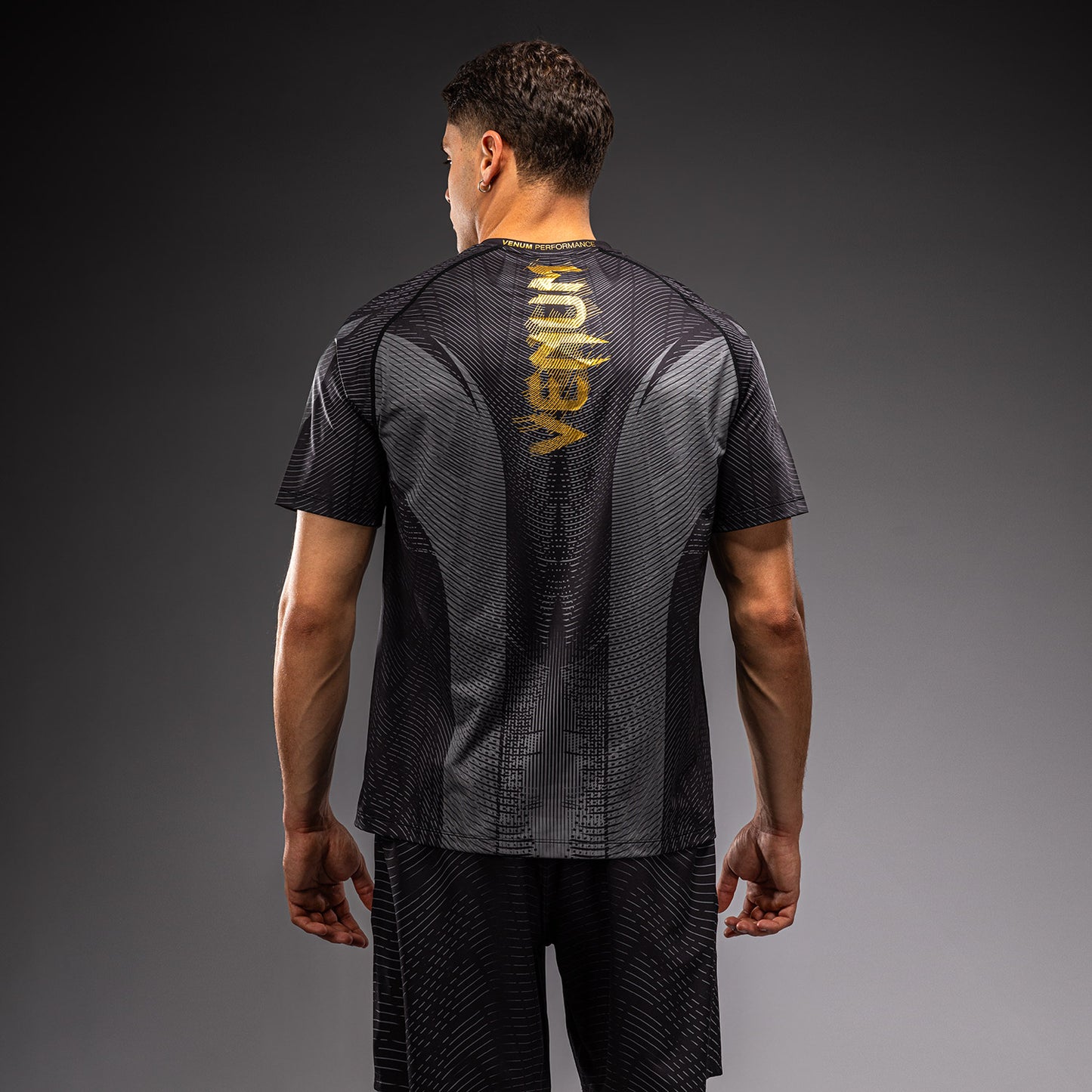 Venum Galactic 3.0 Dry Tech T恤 - 黑色/金色